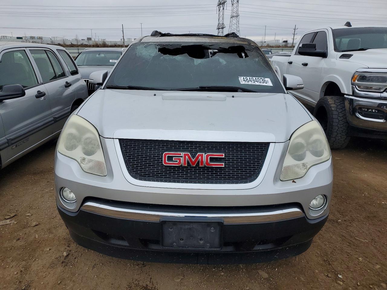 2012 Gmc Acadia Slt-1 Silver vin: 1GKKVRED0CJ163342