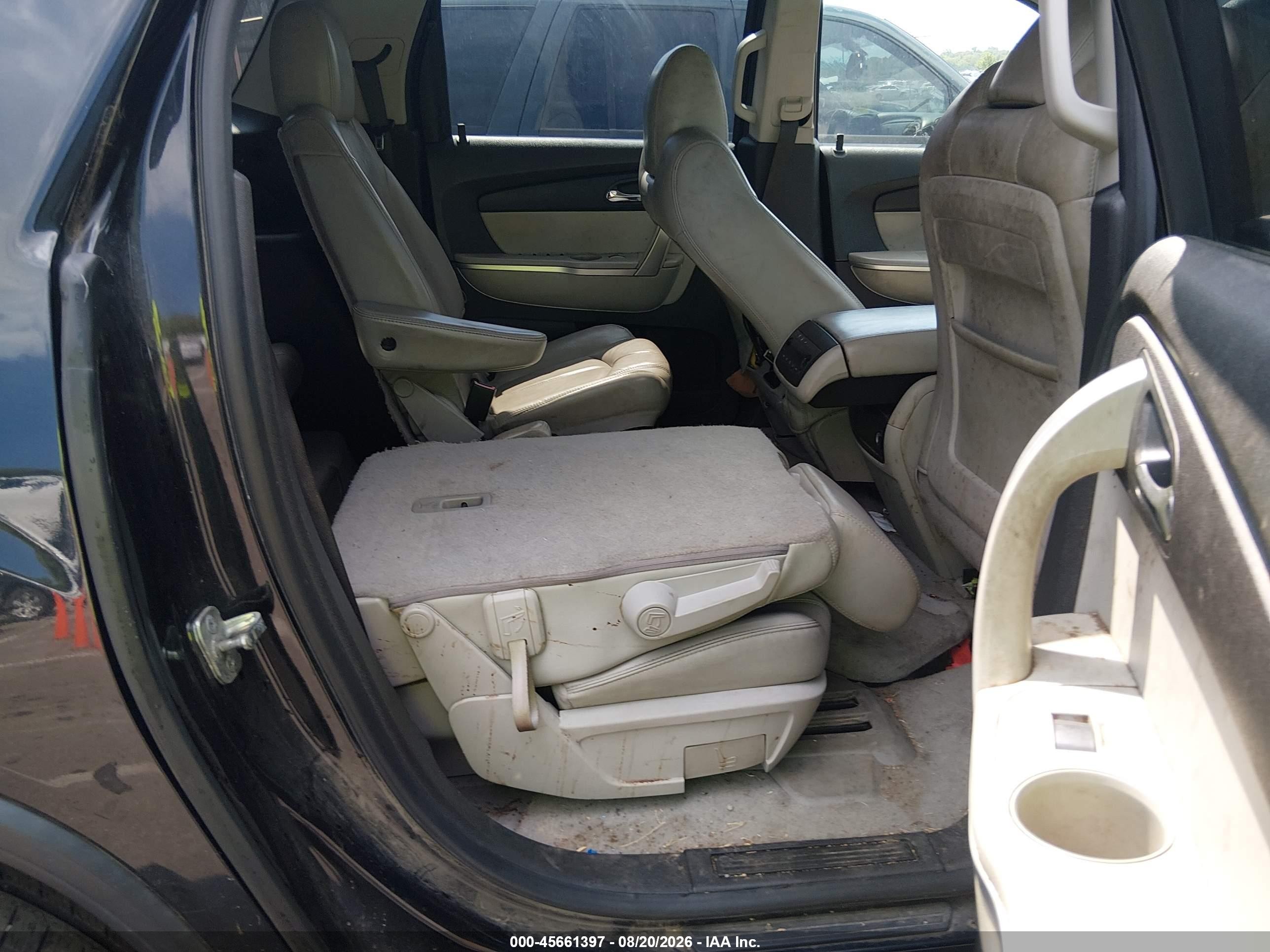 2012 Gmc Acadia Slt-1 Черный vin: 1GKKVRED0CJ364853