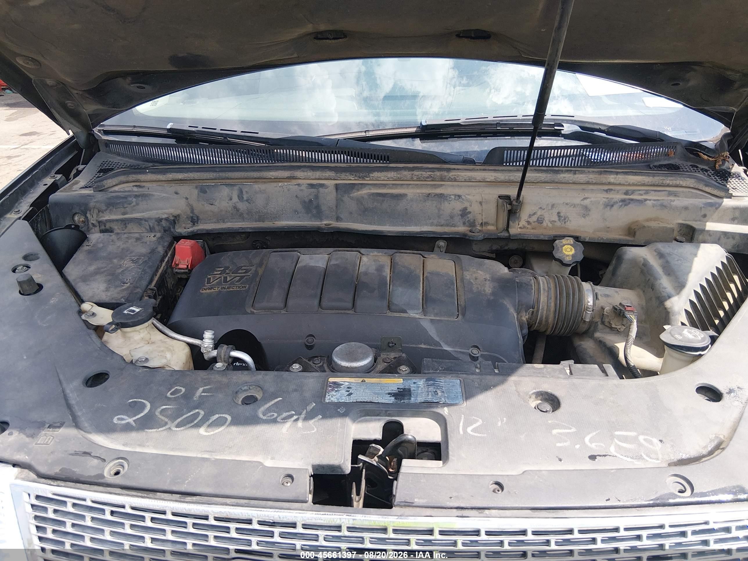 2012 Gmc Acadia Slt-1 Черный vin: 1GKKVRED0CJ364853