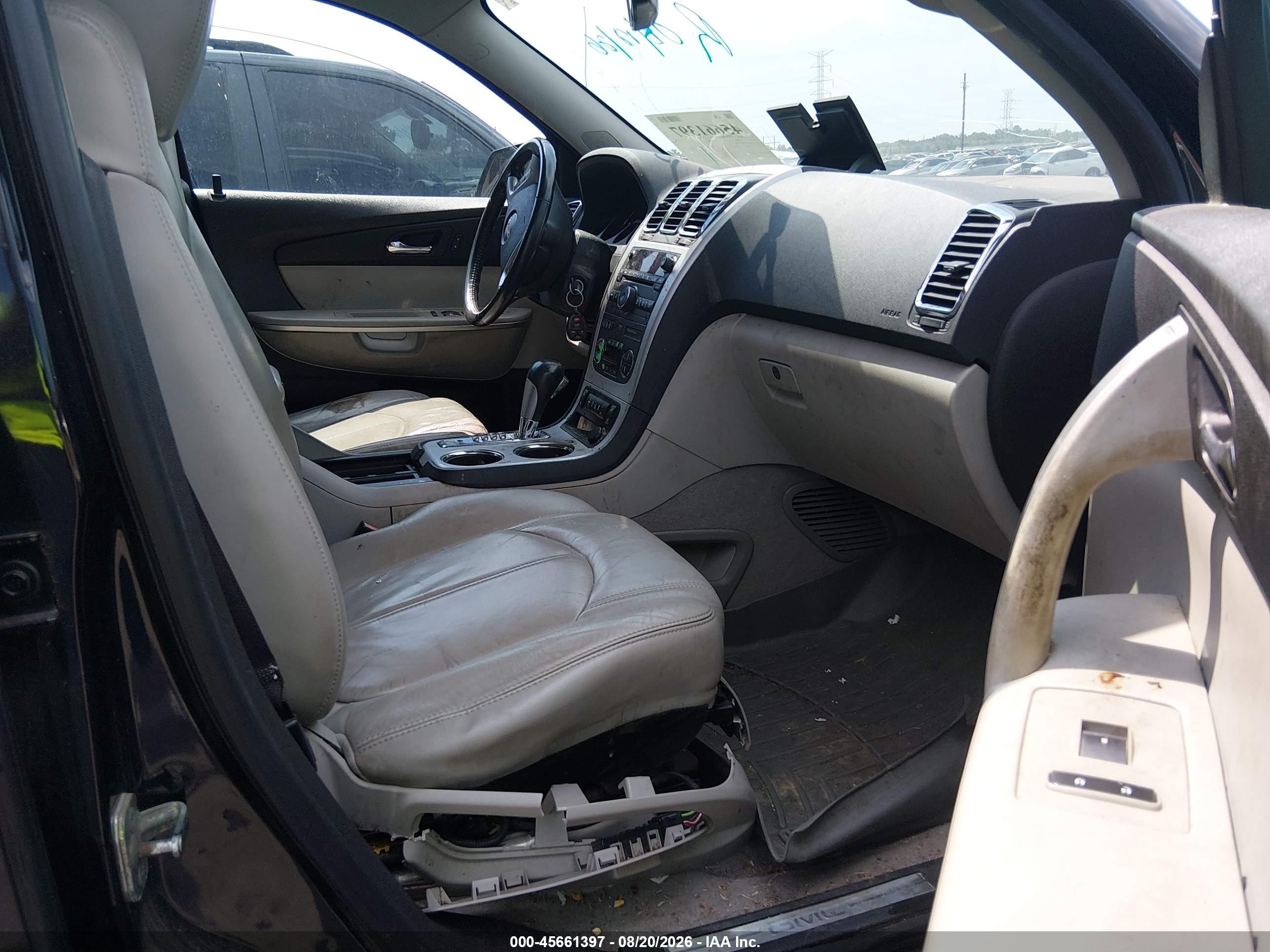 2012 Gmc Acadia Slt-1 Черный vin: 1GKKVRED0CJ364853