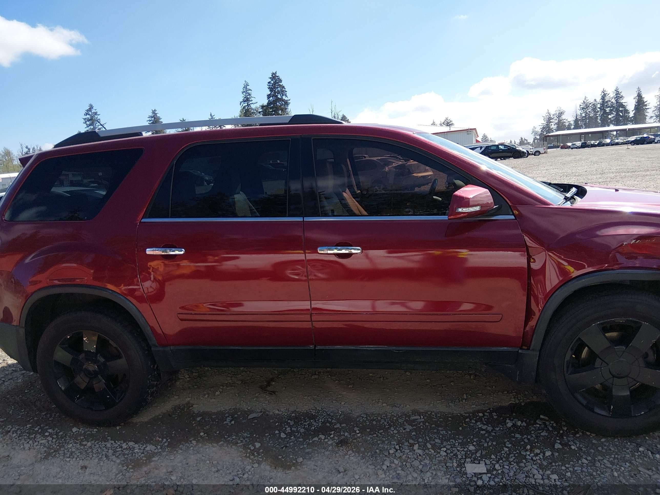 2011 Gmc Acadia Slt-1 Red vin: 1GKKVRED1BJ106176