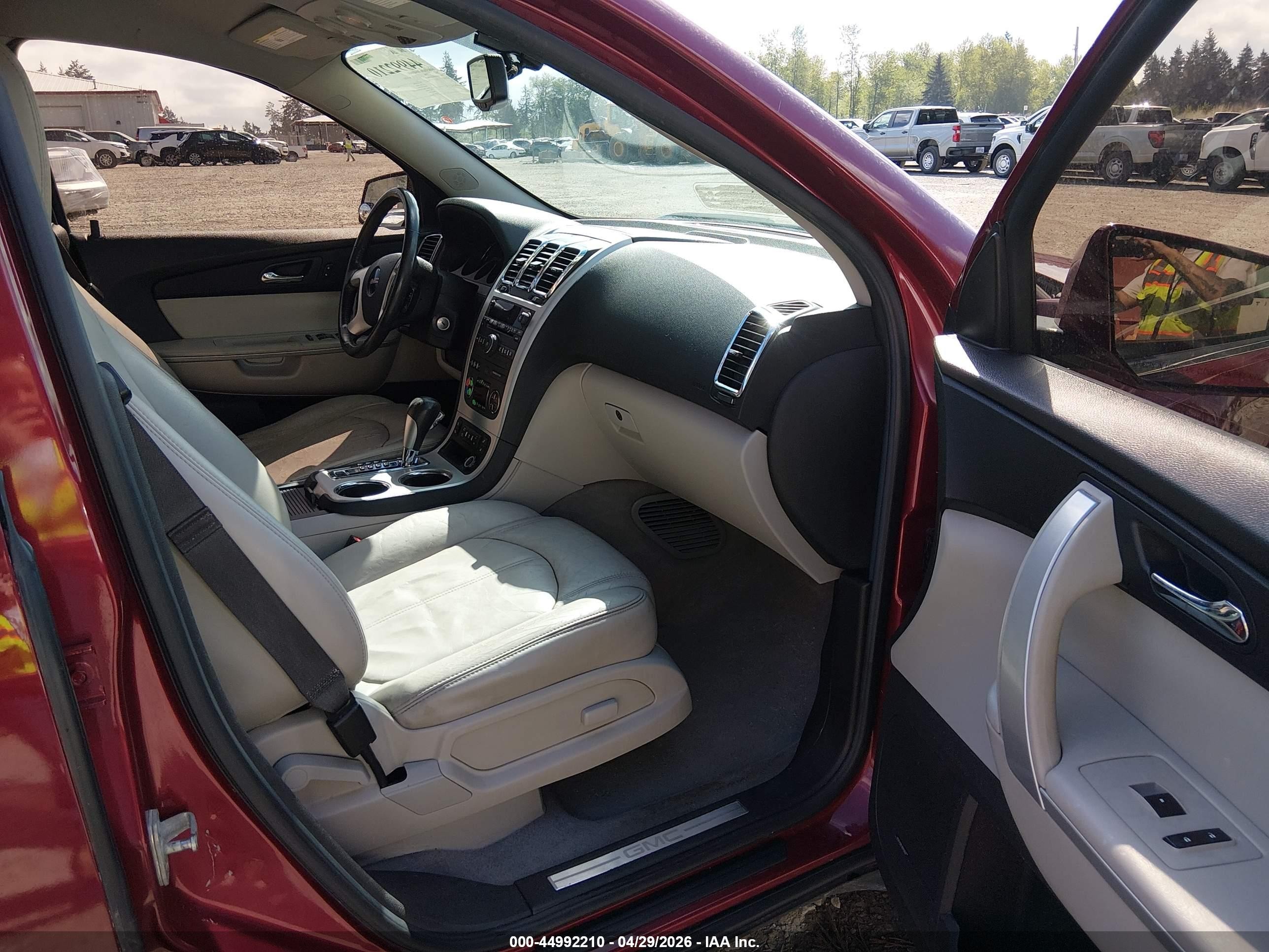 2011 Gmc Acadia Slt-1 Red vin: 1GKKVRED1BJ106176