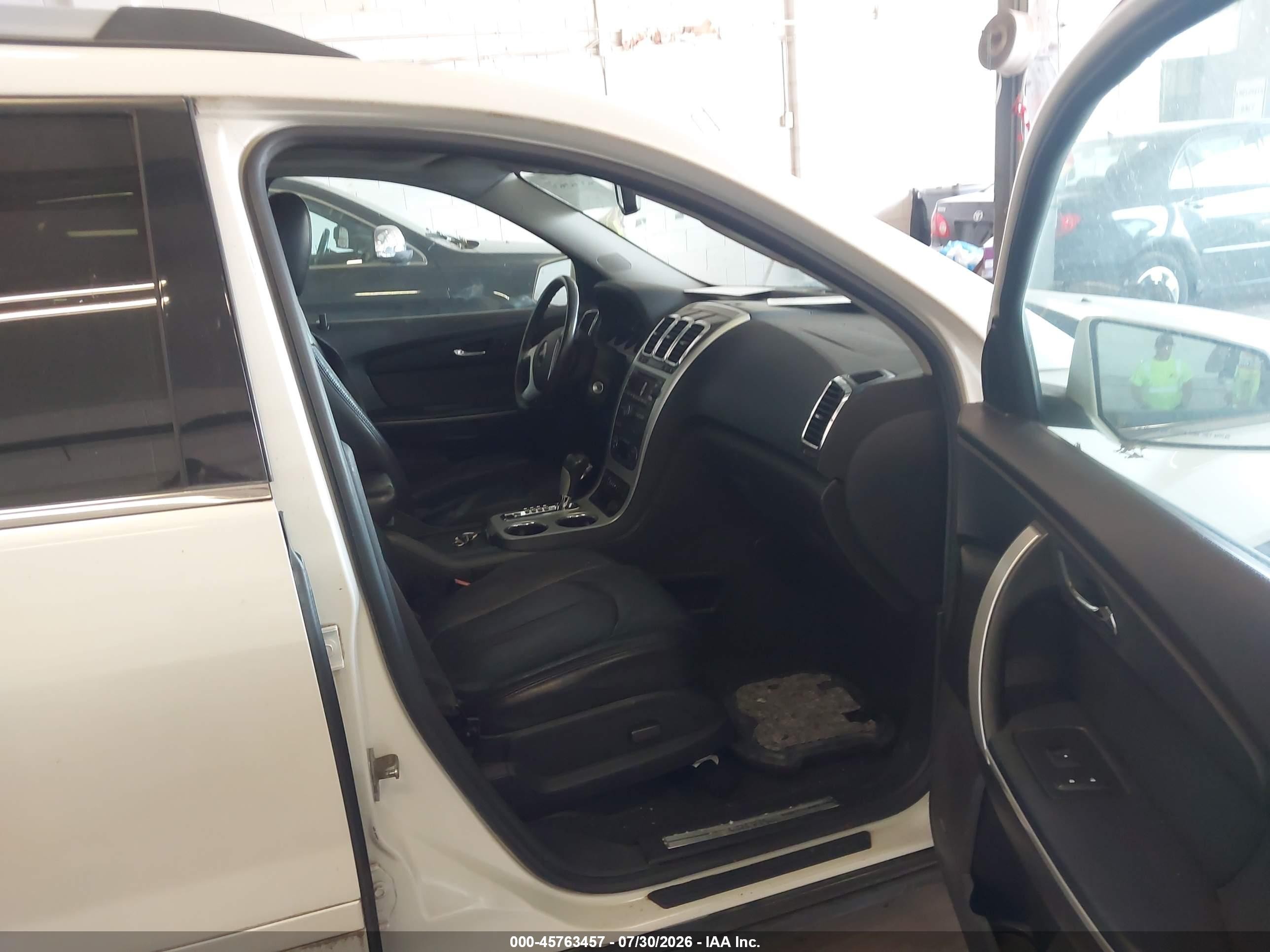 2011 Gmc Acadia Slt-1 White vin: 1GKKVRED1BJ283908