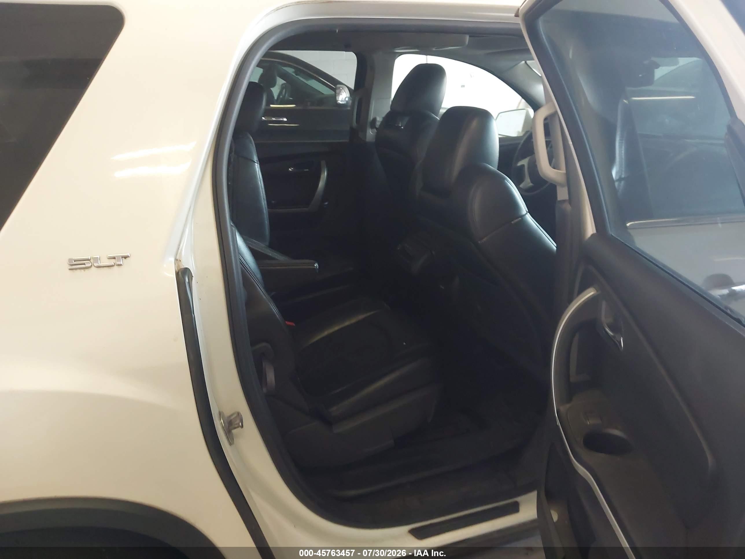 2011 Gmc Acadia Slt-1 White vin: 1GKKVRED1BJ283908