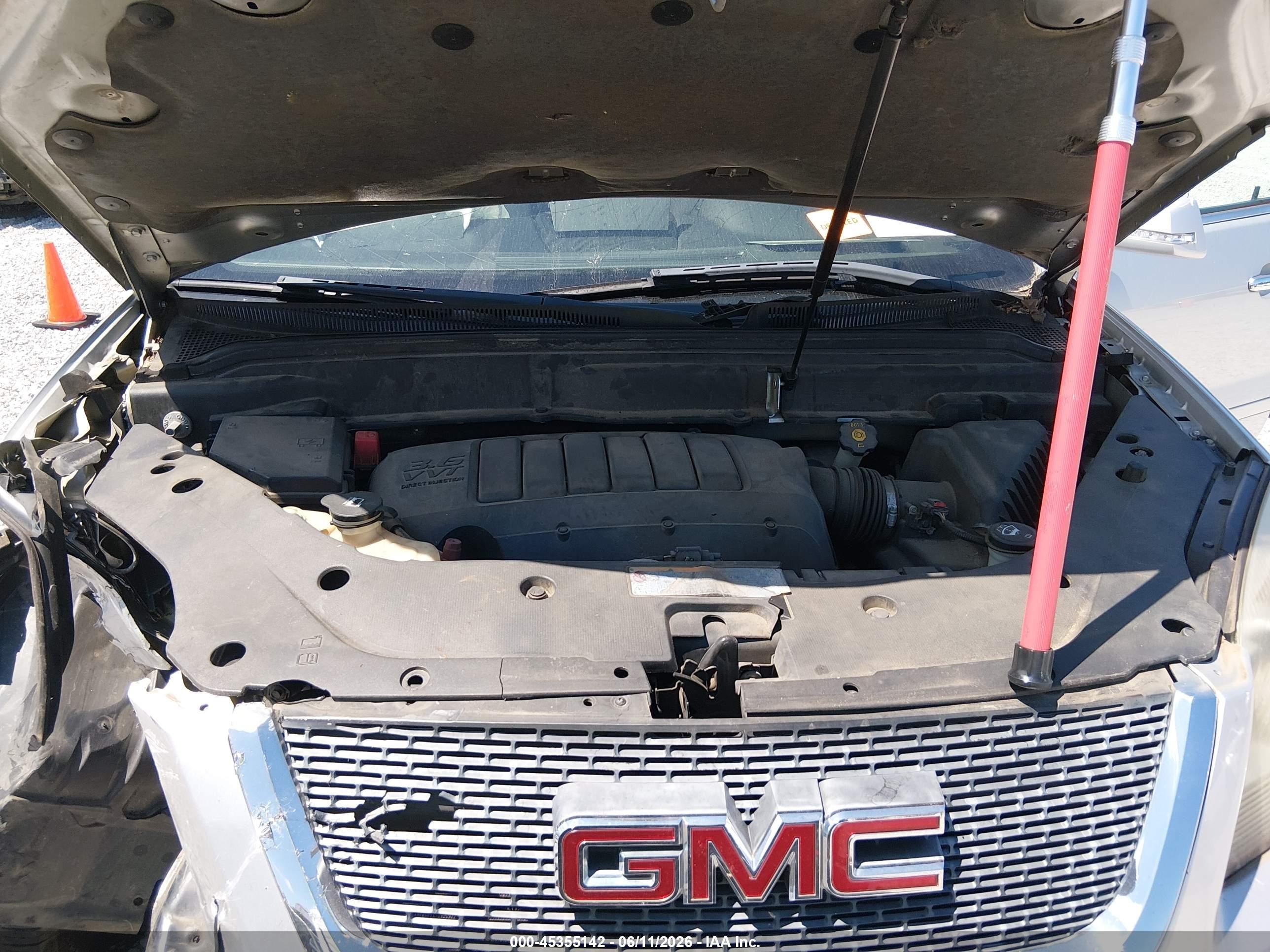 2012 Gmc Acadia Slt-1 Серебряный vin: 1GKKVRED1CJ172907