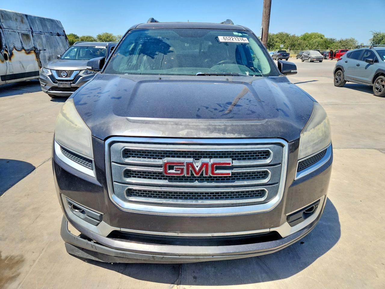 2013 Gmc Acadia Slt-1 Gray vin: 1GKKVRED1DJ233304