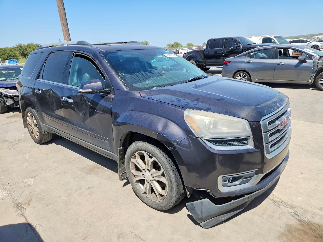 2013 Gmc Acadia Slt-1 Gray vin: 1GKKVRED1DJ233304