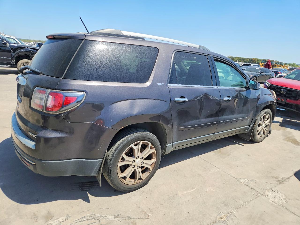 2013 Gmc Acadia Slt-1 Gray vin: 1GKKVRED1DJ233304