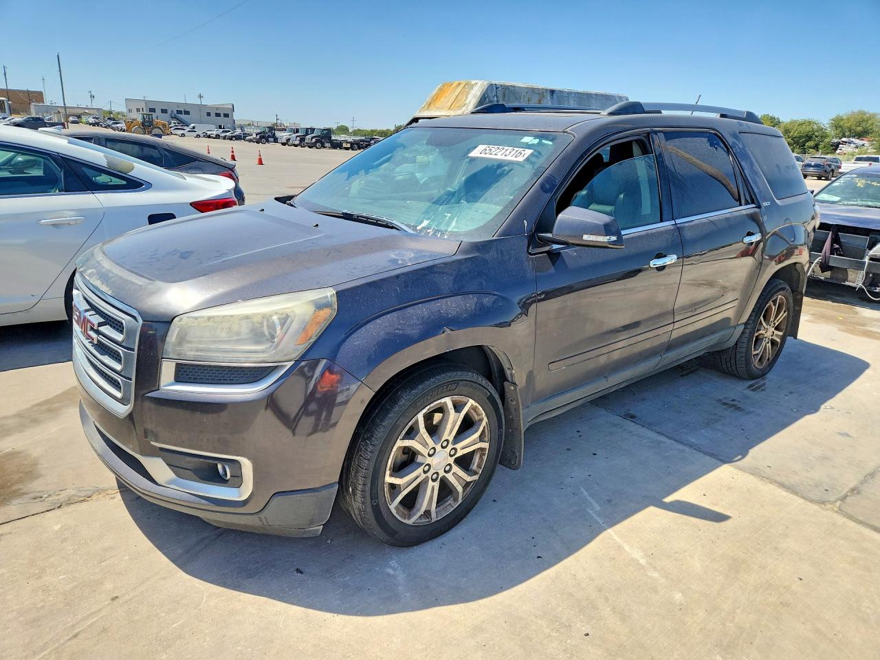 2013 Gmc Acadia Slt-1 Gray vin: 1GKKVRED1DJ233304