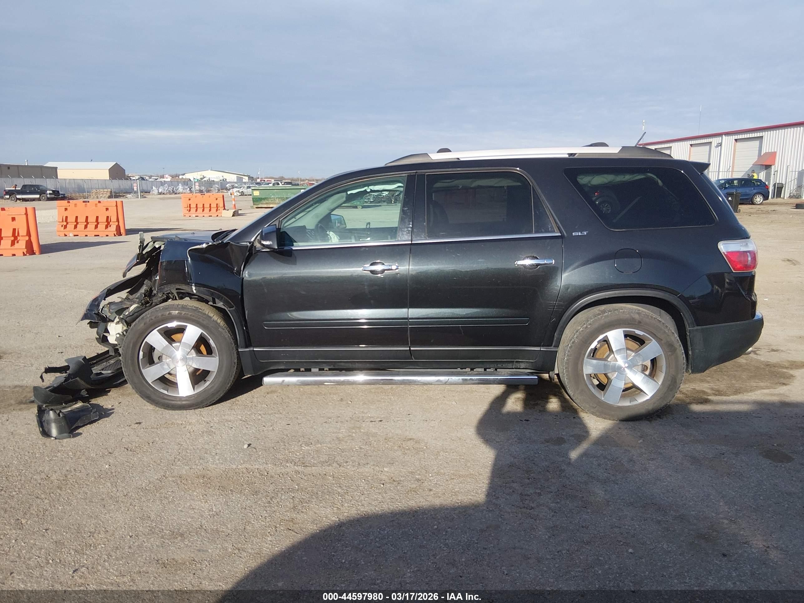 2011 Gmc Acadia Slt-1 Gray vin: 1GKKVRED2BJ113265