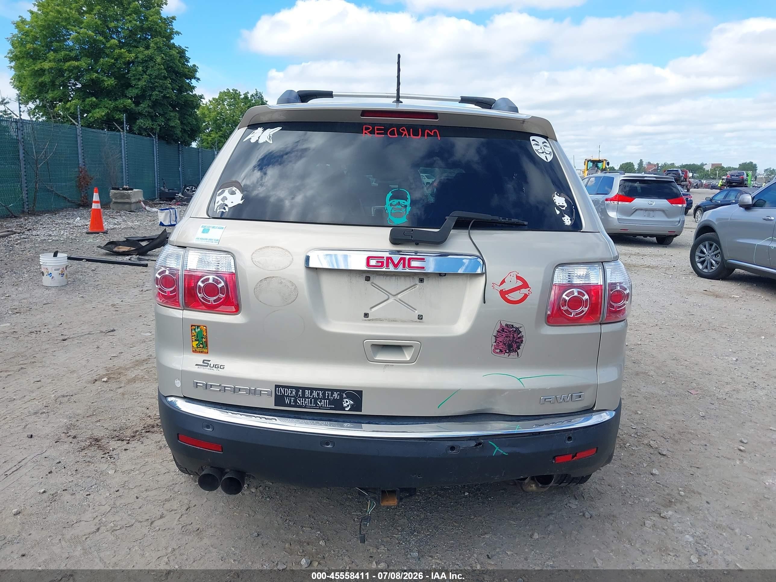 2011 Gmc Acadia Slt-1 Gold vin: 1GKKVRED2BJ124024