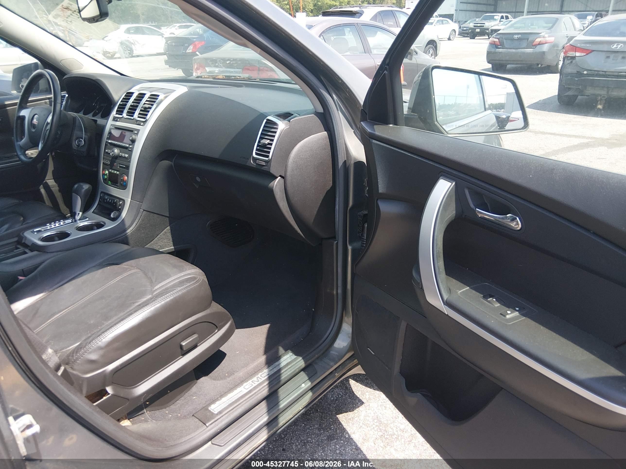 2011 Gmc Acadia Slt-1 Green vin: 1GKKVRED2BJ156536