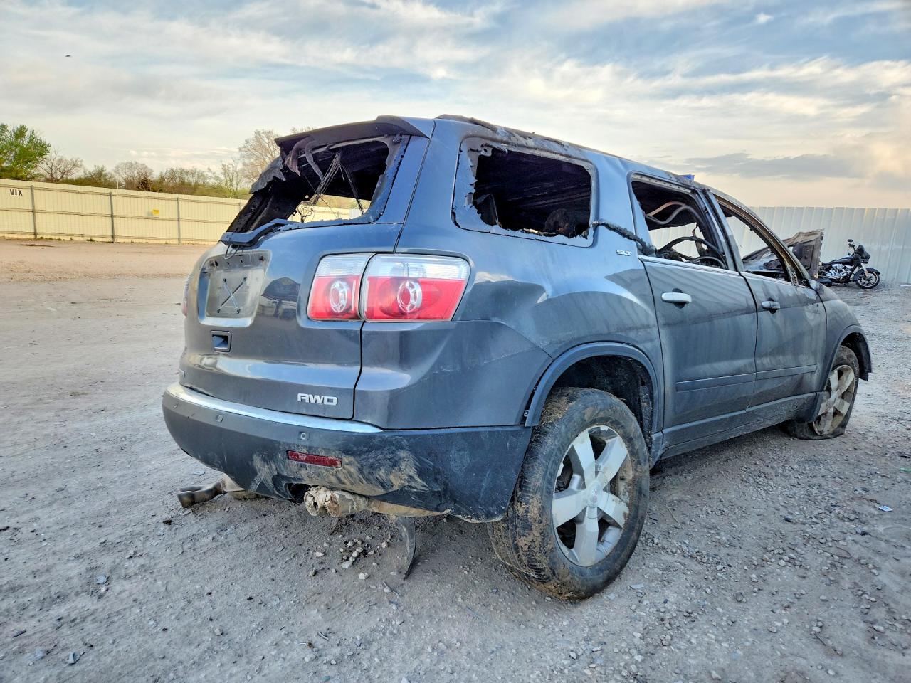 2011 Gmc Acadia Slt-1 Silver vin: 1GKKVRED2BJ299888