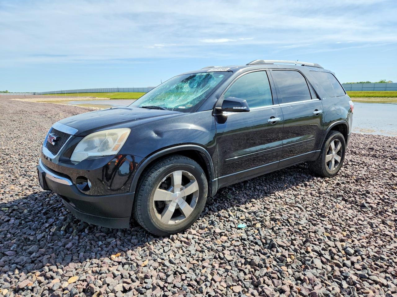 2012 Gmc Acadia Slt-1 Black vin: 1GKKVRED2CJ227123