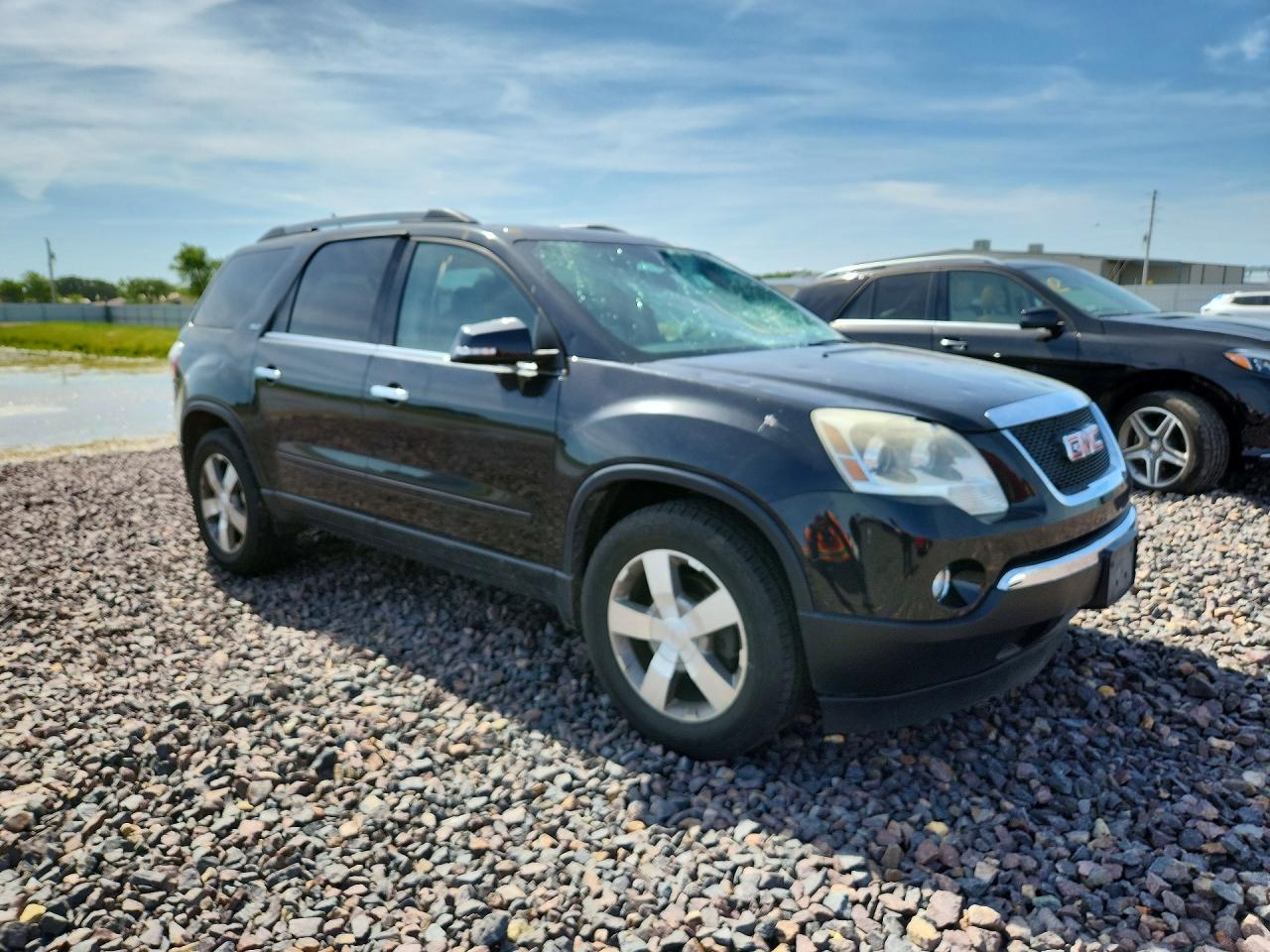2012 Gmc Acadia Slt-1 Black vin: 1GKKVRED2CJ227123