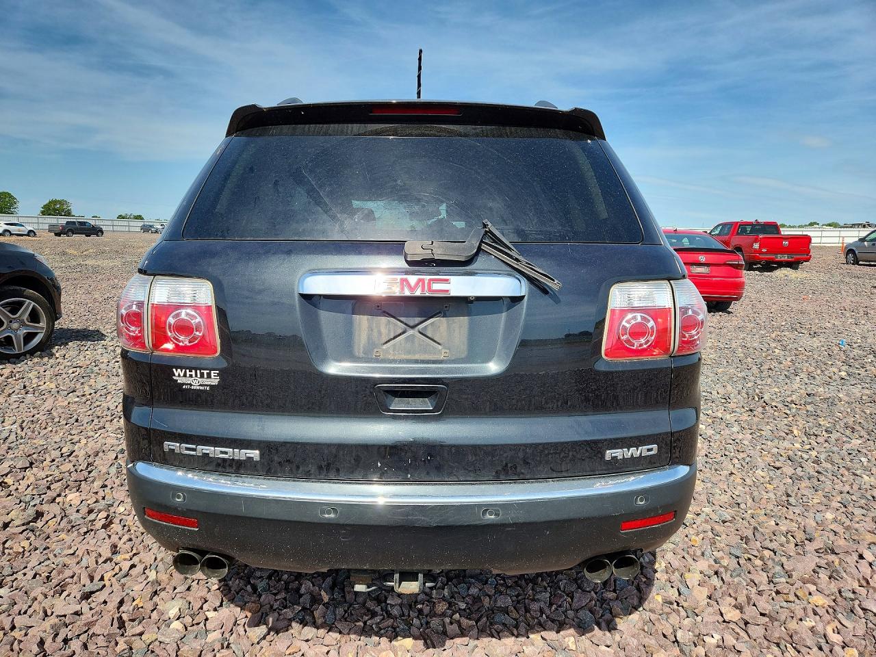 2012 Gmc Acadia Slt-1 Black vin: 1GKKVRED2CJ227123