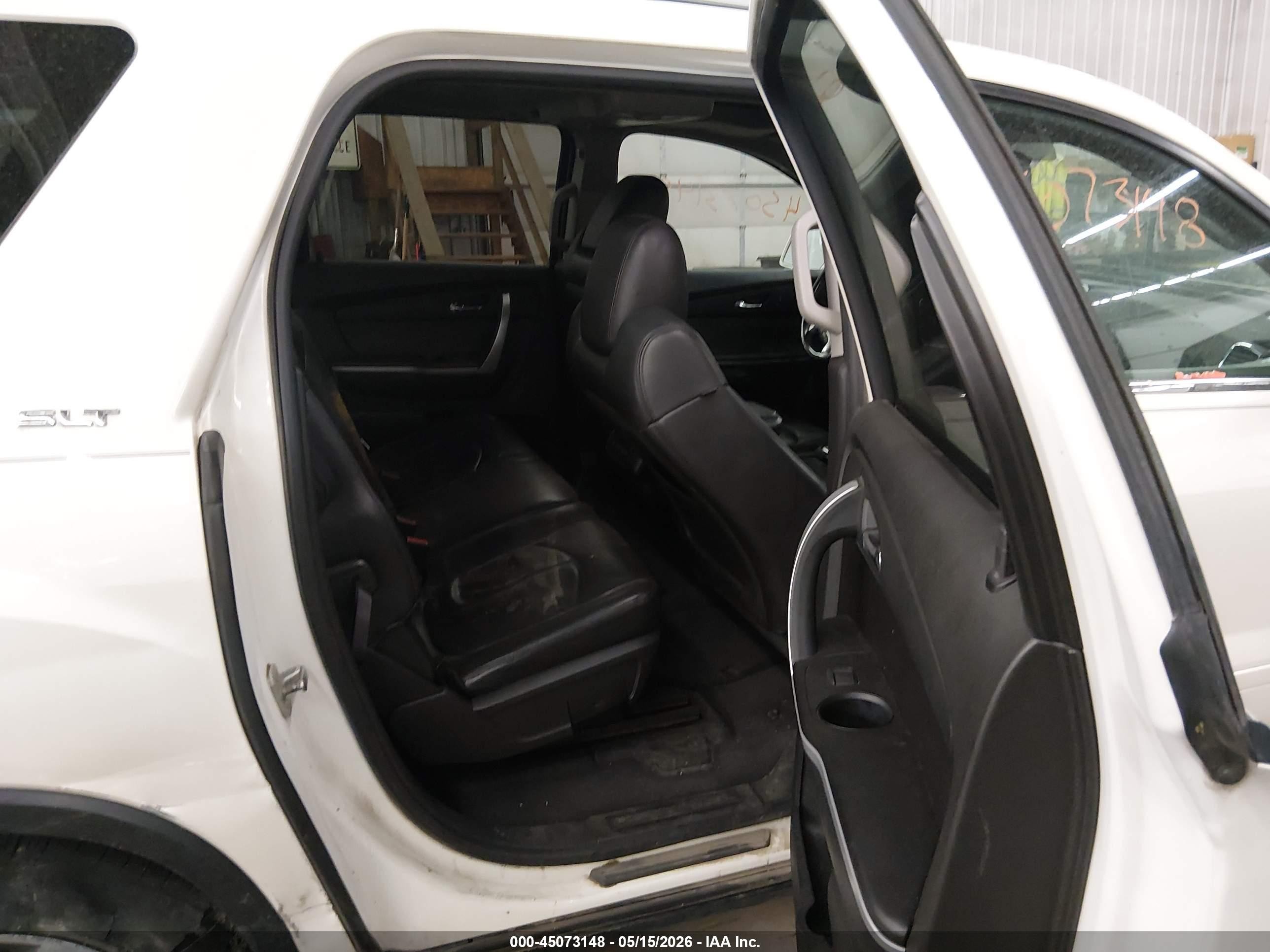 2012 Gmc Acadia Slt-1 White vin: 1GKKVRED2CJ312950