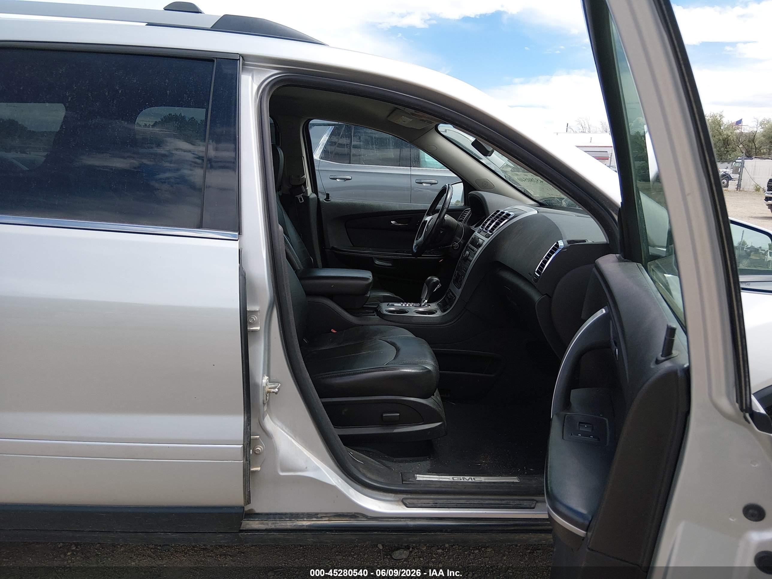 2012 Gmc Acadia Slt-1 Silver vin: 1GKKVRED2CJ421313