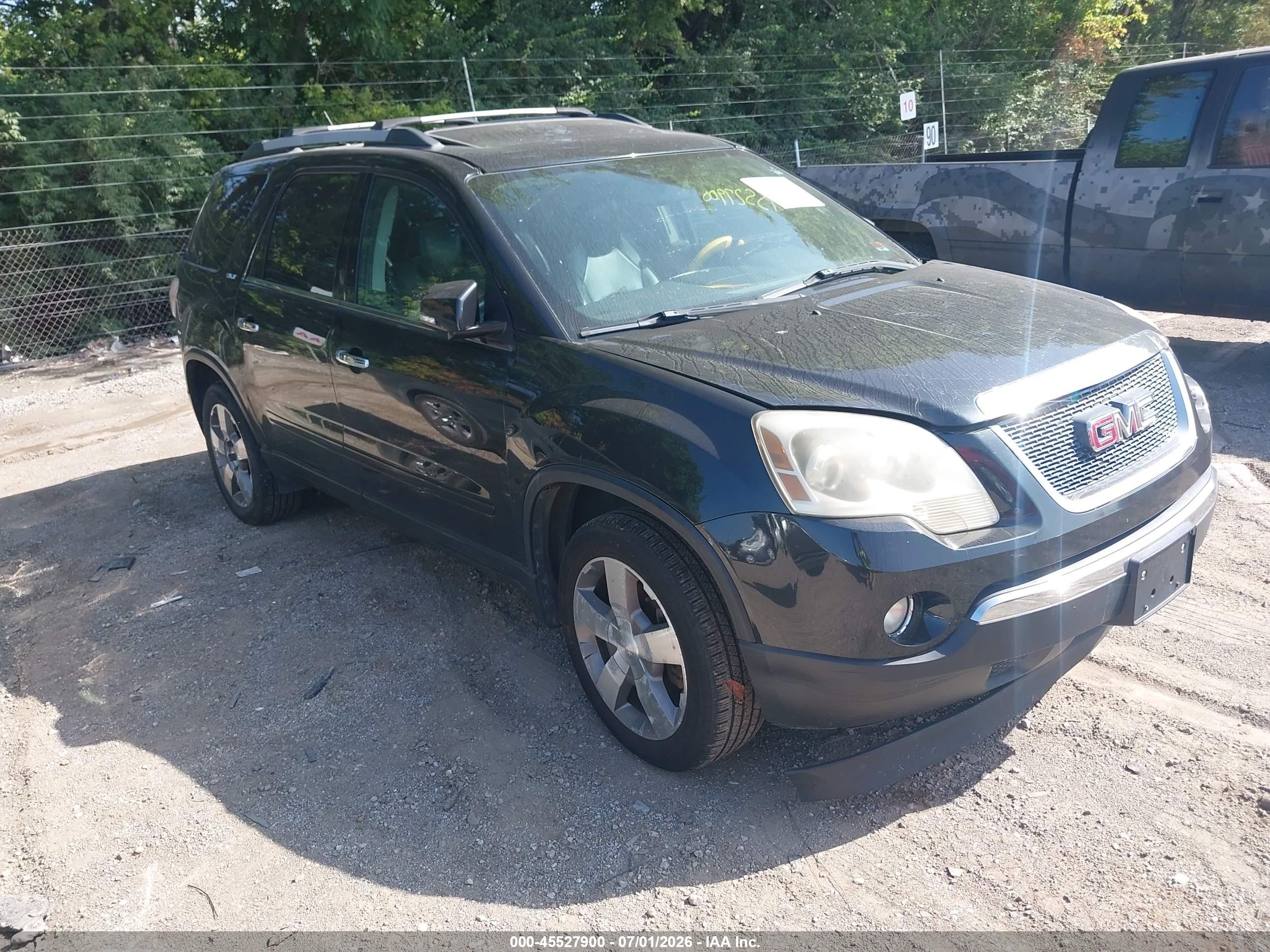 2011 Gmc Acadia Slt-1 Черный vin: 1GKKVRED3BJ115171