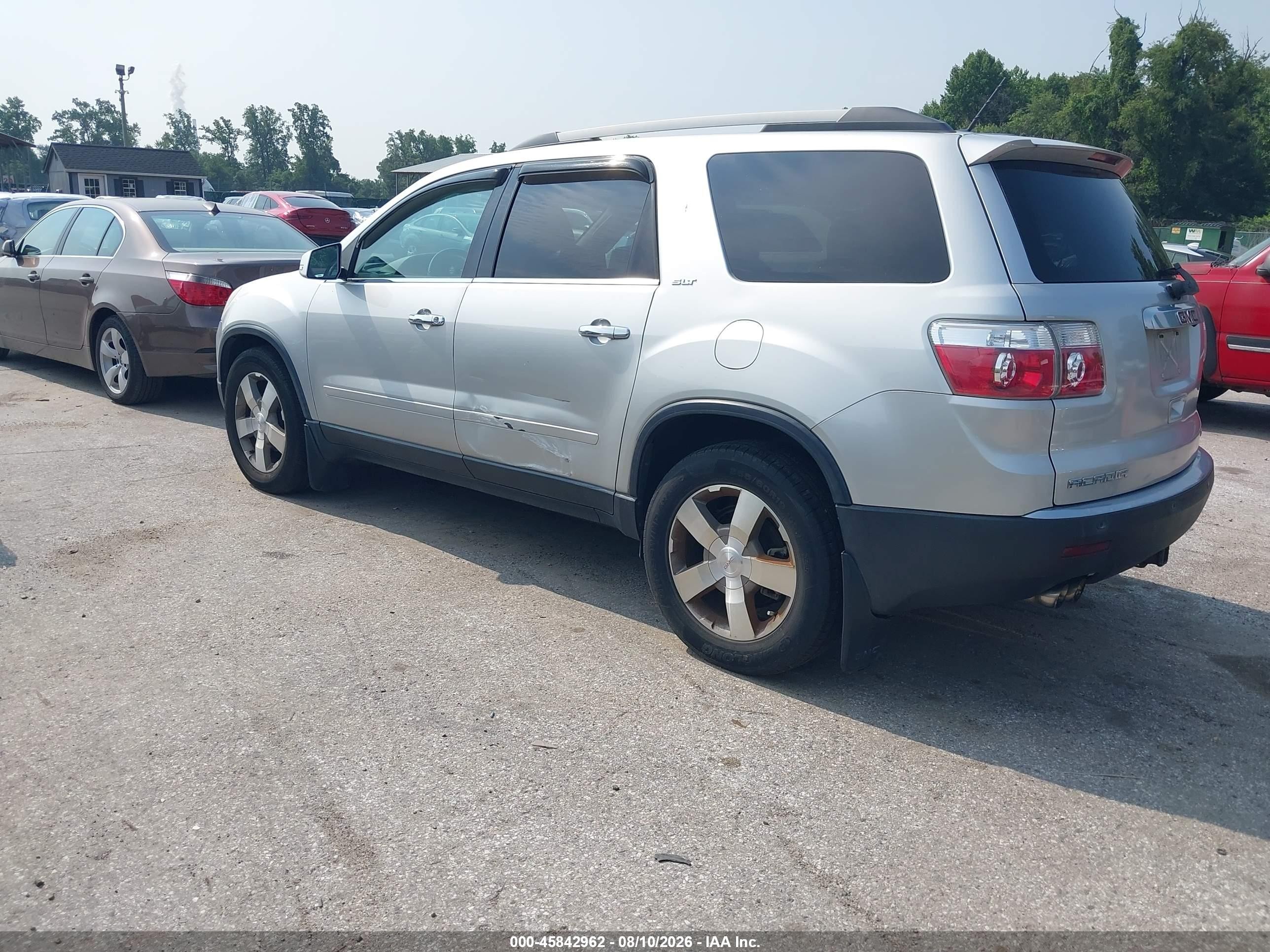 2011 Gmc Acadia Slt-1 Silver vin: 1GKKVRED3BJ179081