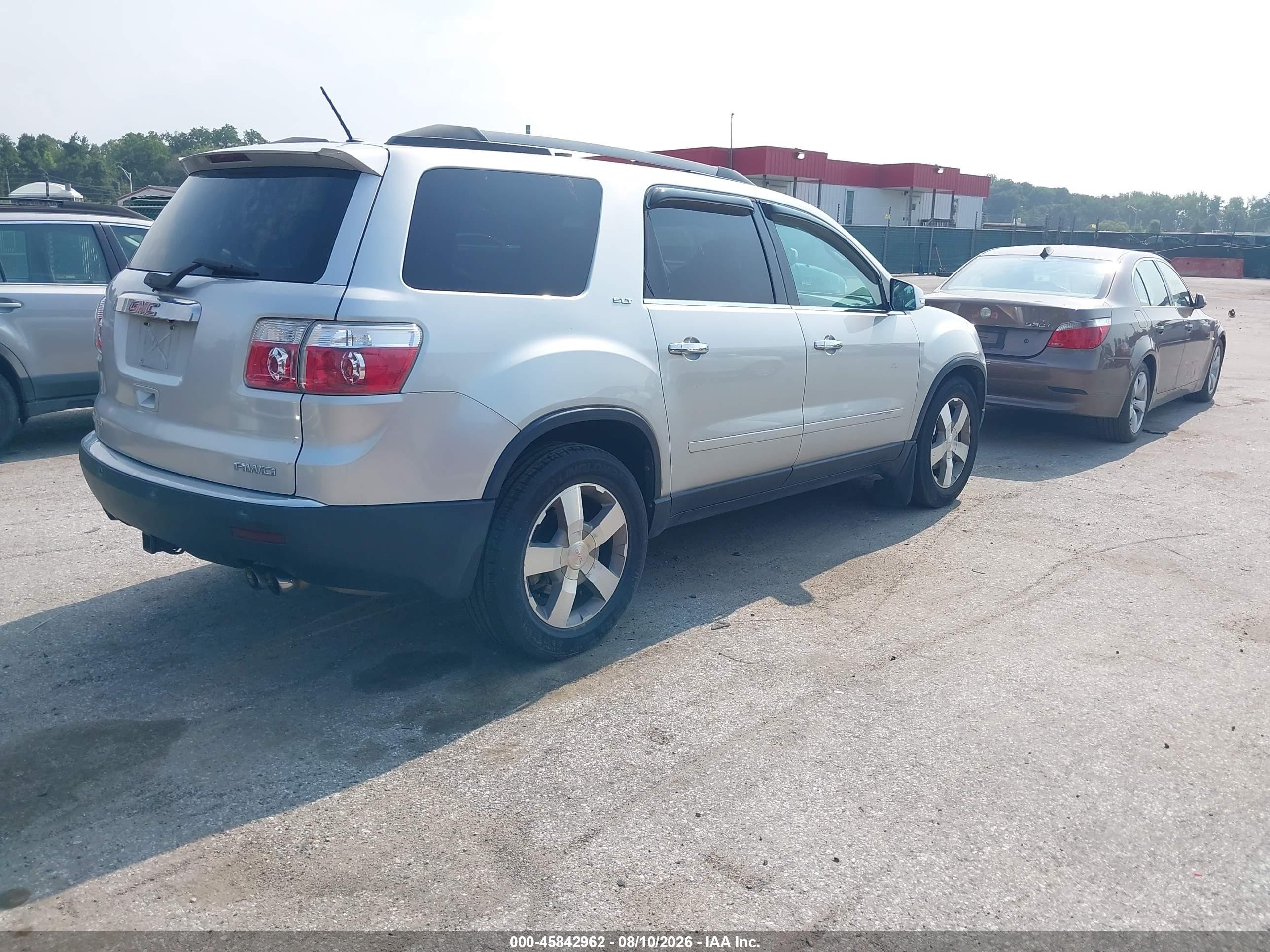 2011 Gmc Acadia Slt-1 Silver vin: 1GKKVRED3BJ179081