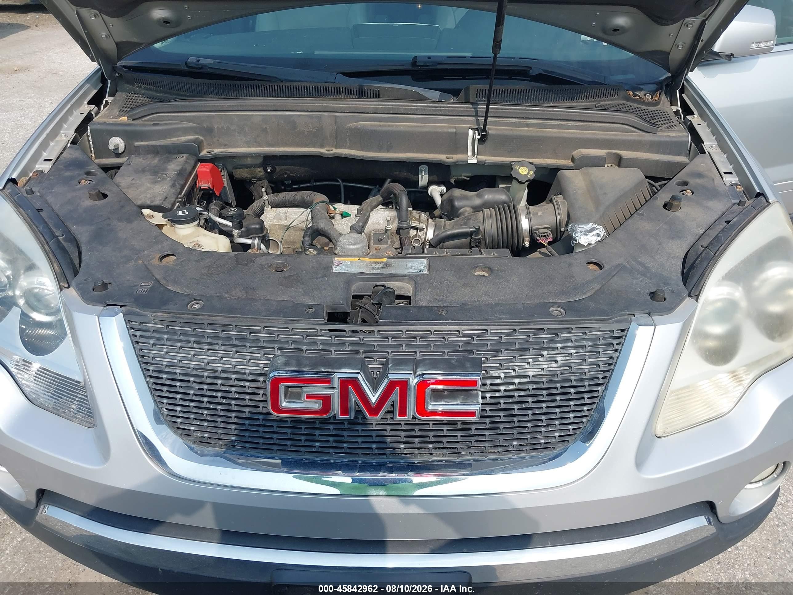 2011 Gmc Acadia Slt-1 Silver vin: 1GKKVRED3BJ179081