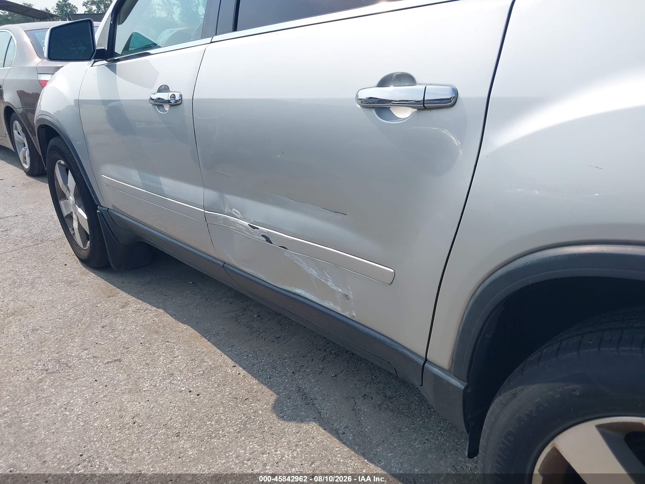 2011 Gmc Acadia Slt-1 Silver vin: 1GKKVRED3BJ179081
