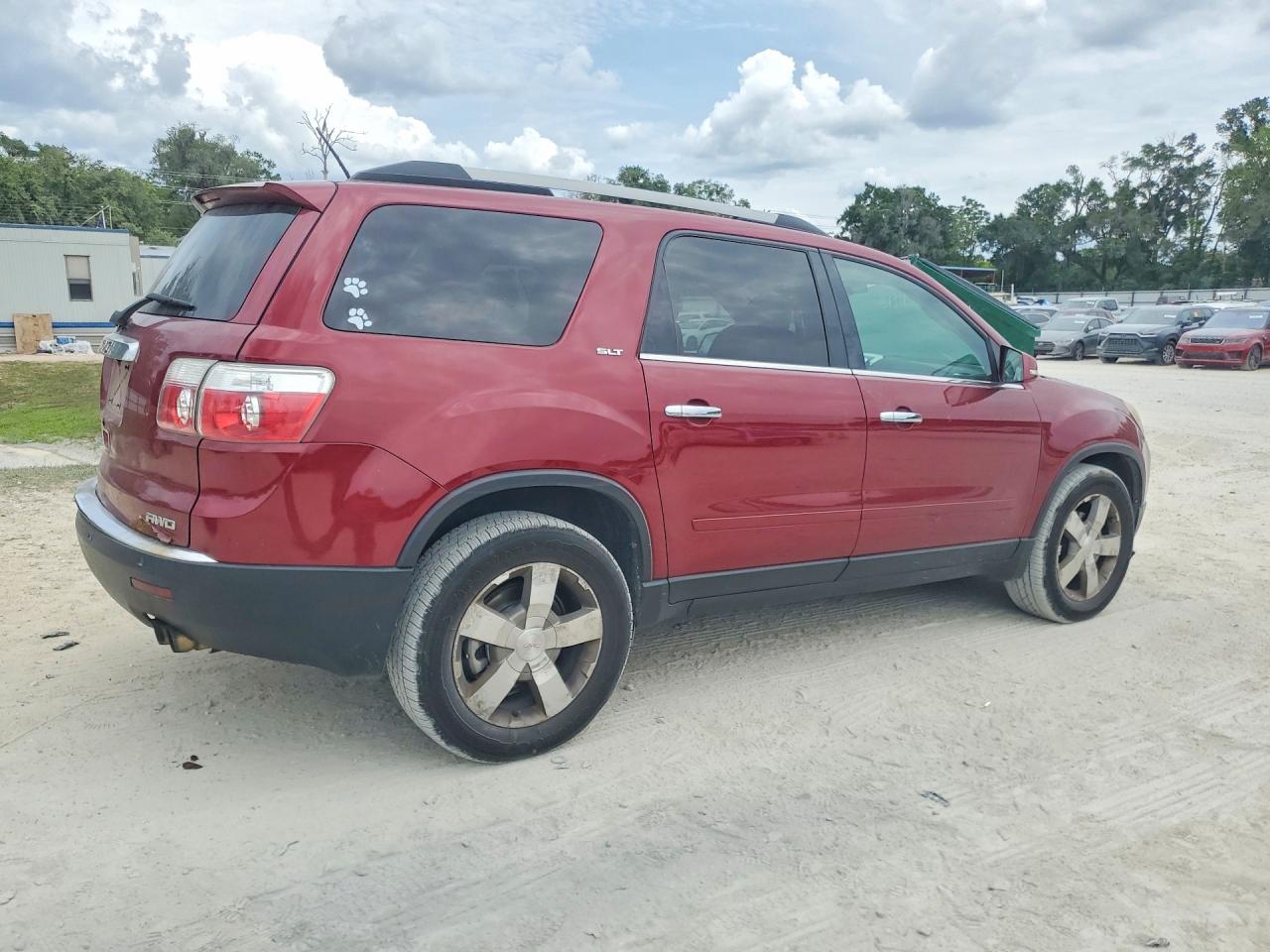 2011 Gmc Acadia Slt-1 Красный vin: 1GKKVRED3BJ185611