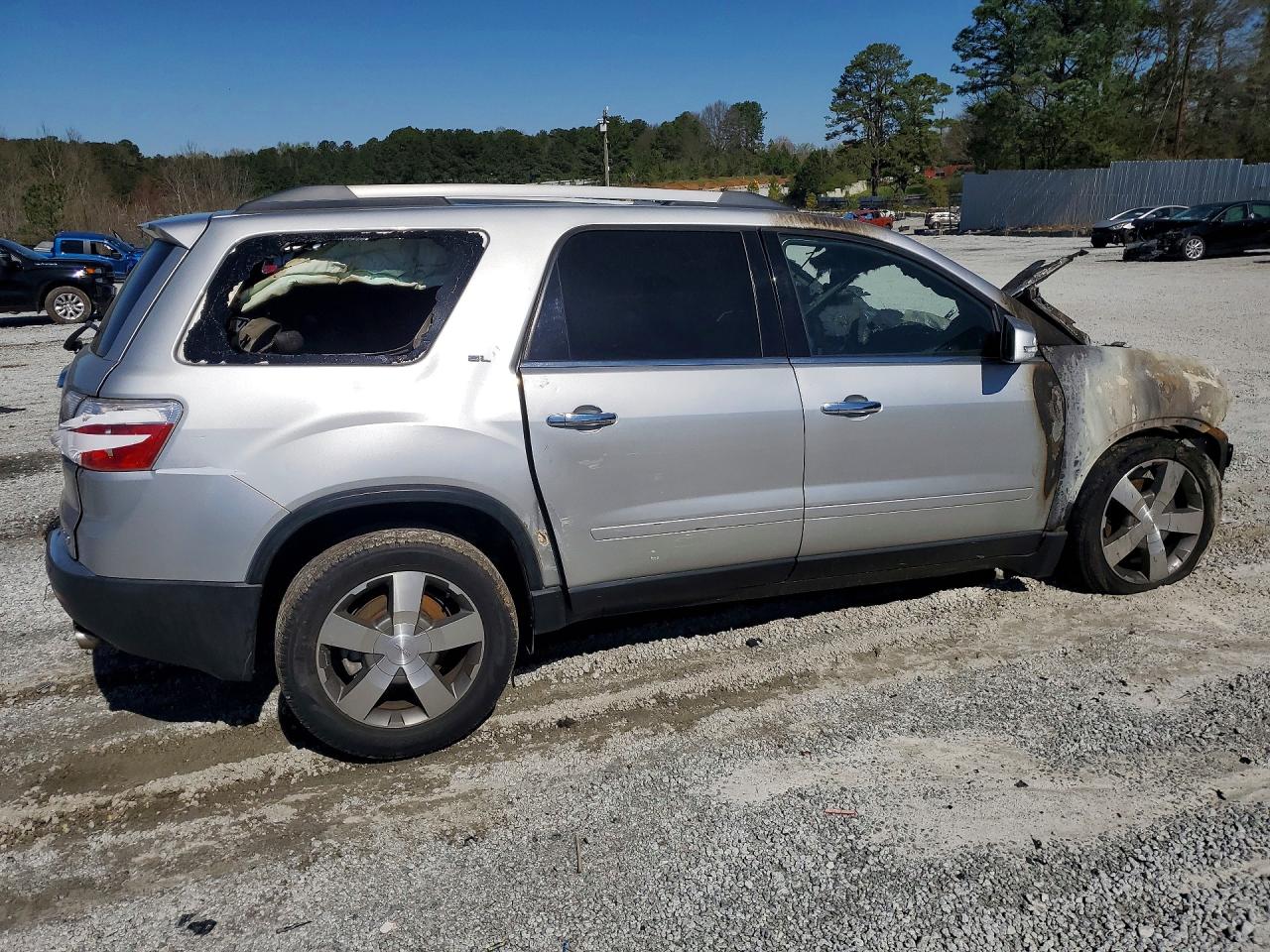 2011 Gmc Acadia Slt-1 Silver vin: 1GKKVRED3BJ364943