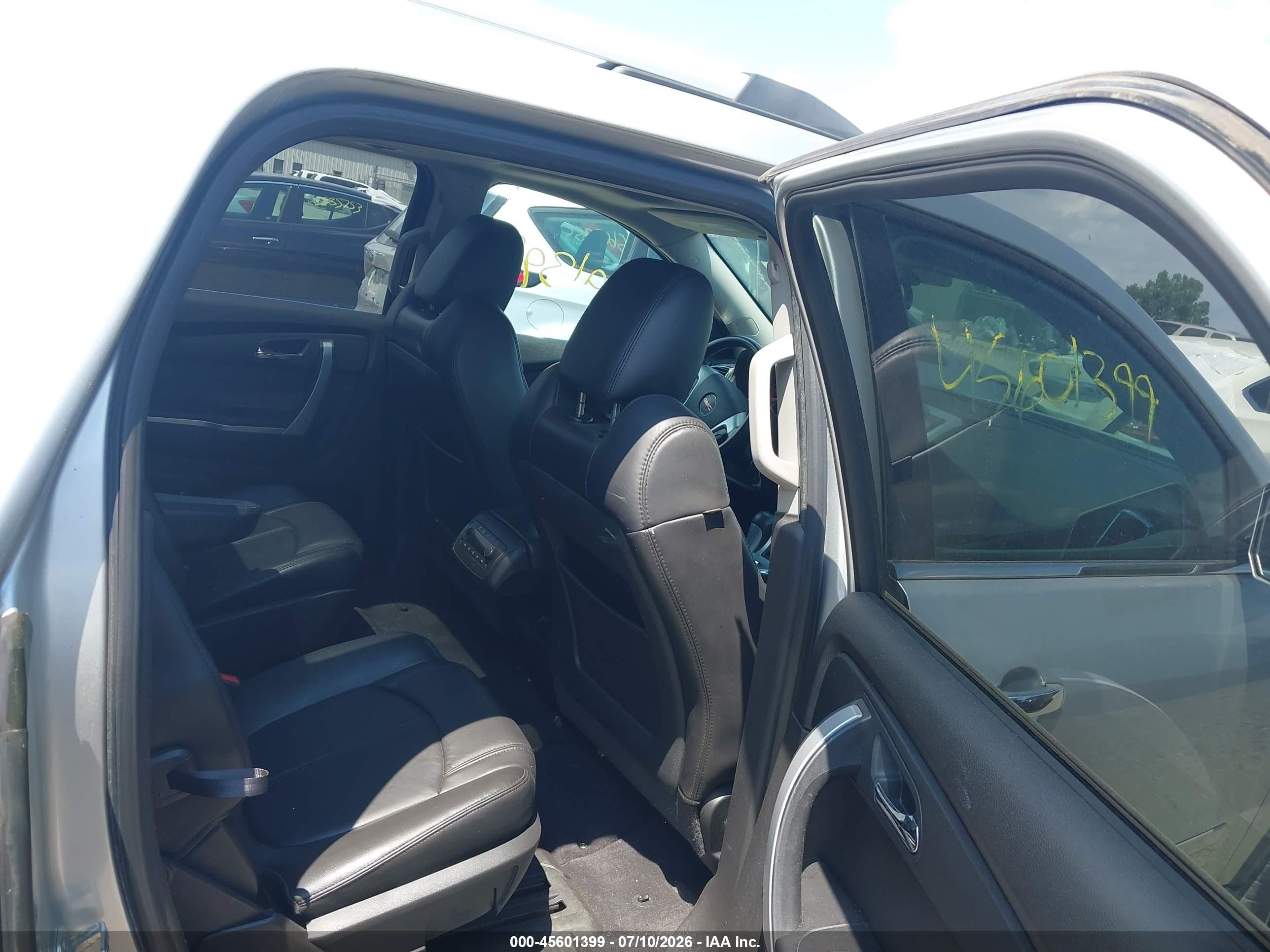 2012 Gmc Acadia Slt-1 Silver vin: 1GKKVRED3CJ193273