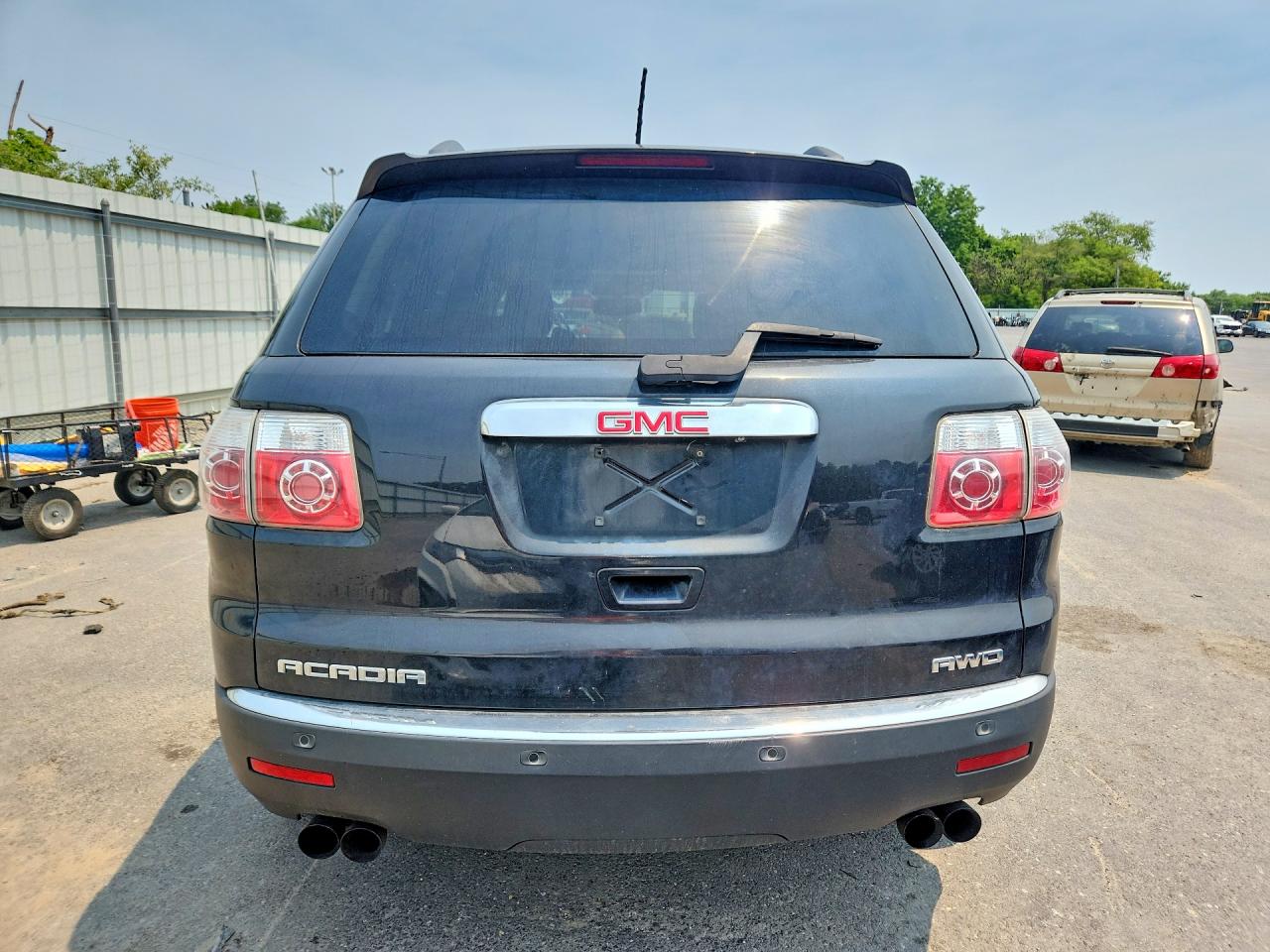 2012 Gmc Acadia Slt-1 Black vin: 1GKKVRED3CJ318479