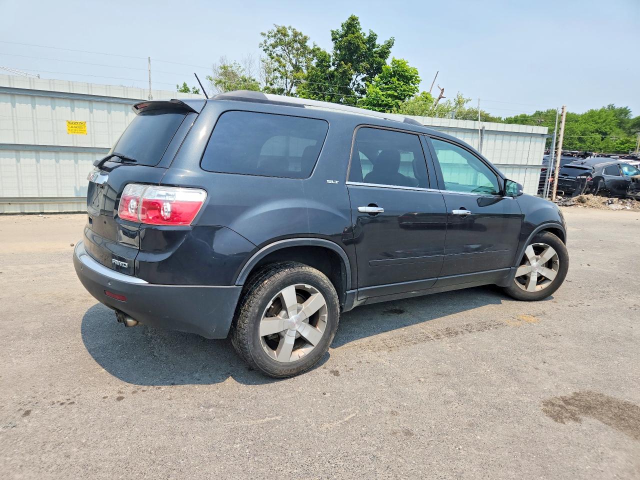 2012 Gmc Acadia Slt-1 Black vin: 1GKKVRED3CJ318479