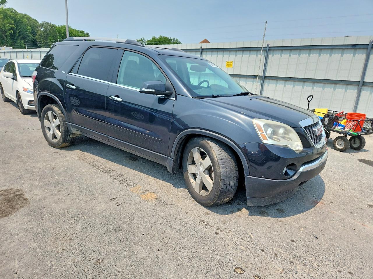 2012 Gmc Acadia Slt-1 Black vin: 1GKKVRED3CJ318479