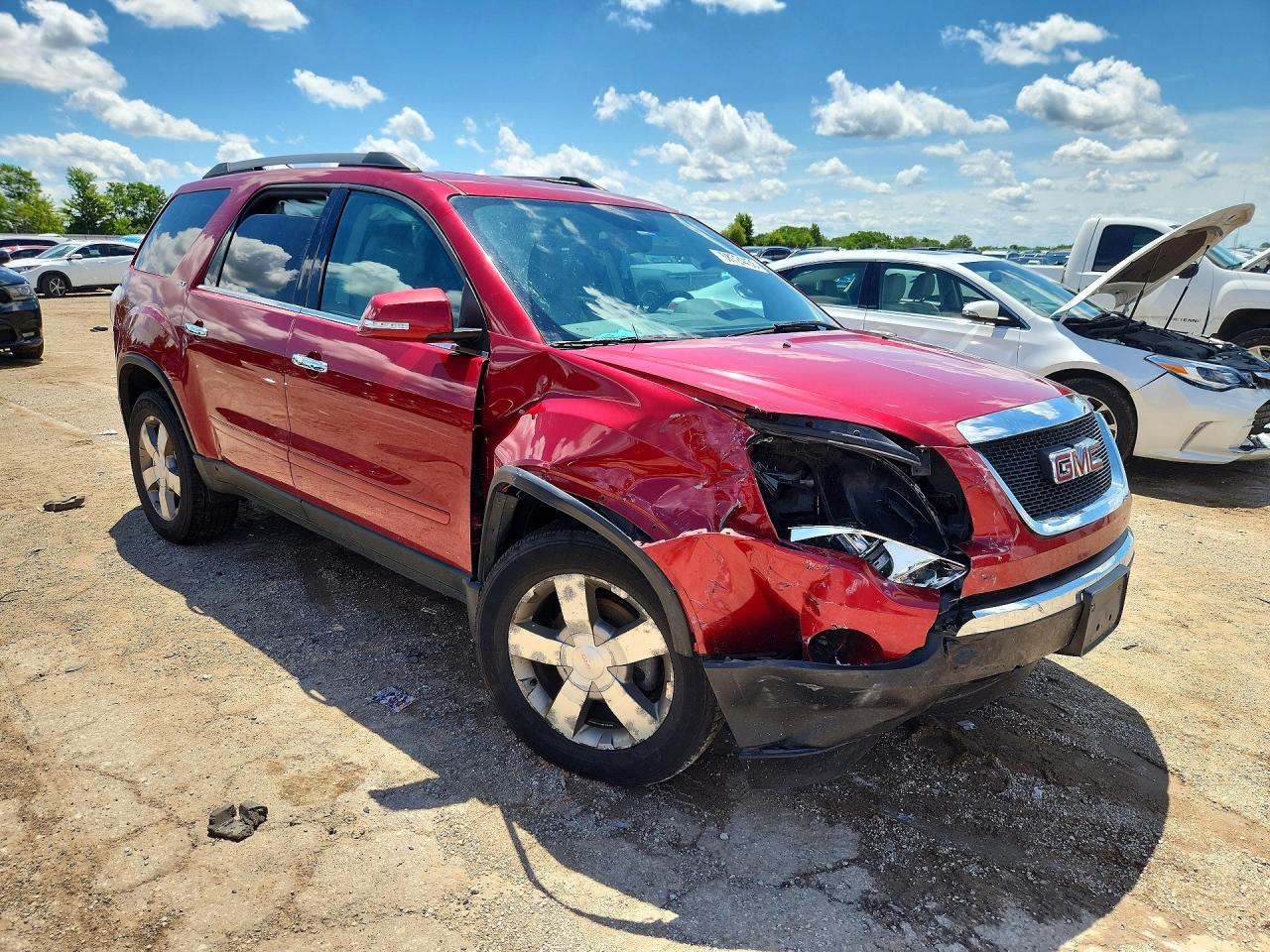 2012 Gmc Acadia Slt-1 Красный vin: 1GKKVRED3CJ356875