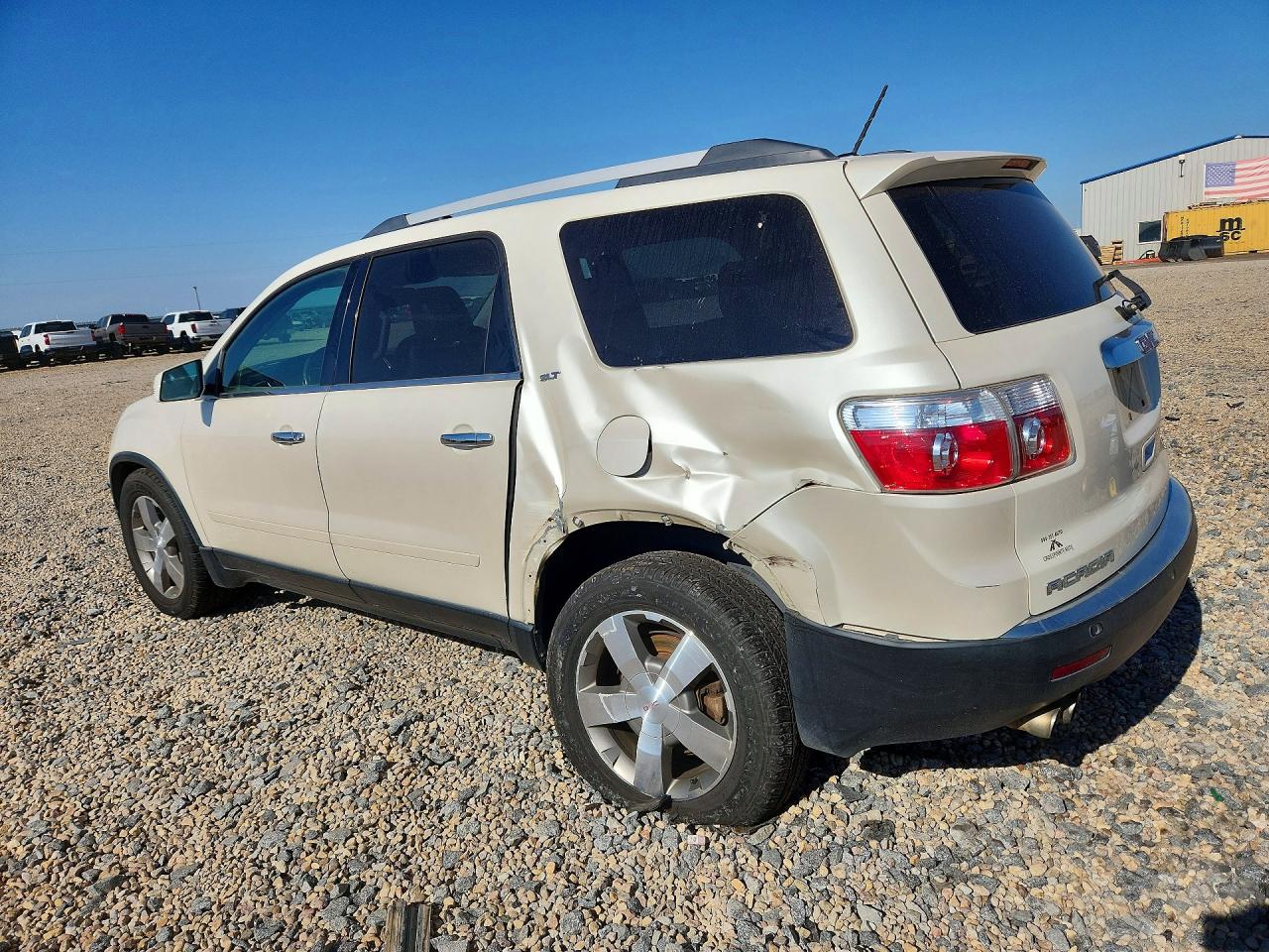 2012 Gmc Acadia Slt-1 White vin: 1GKKVRED3CJ401507