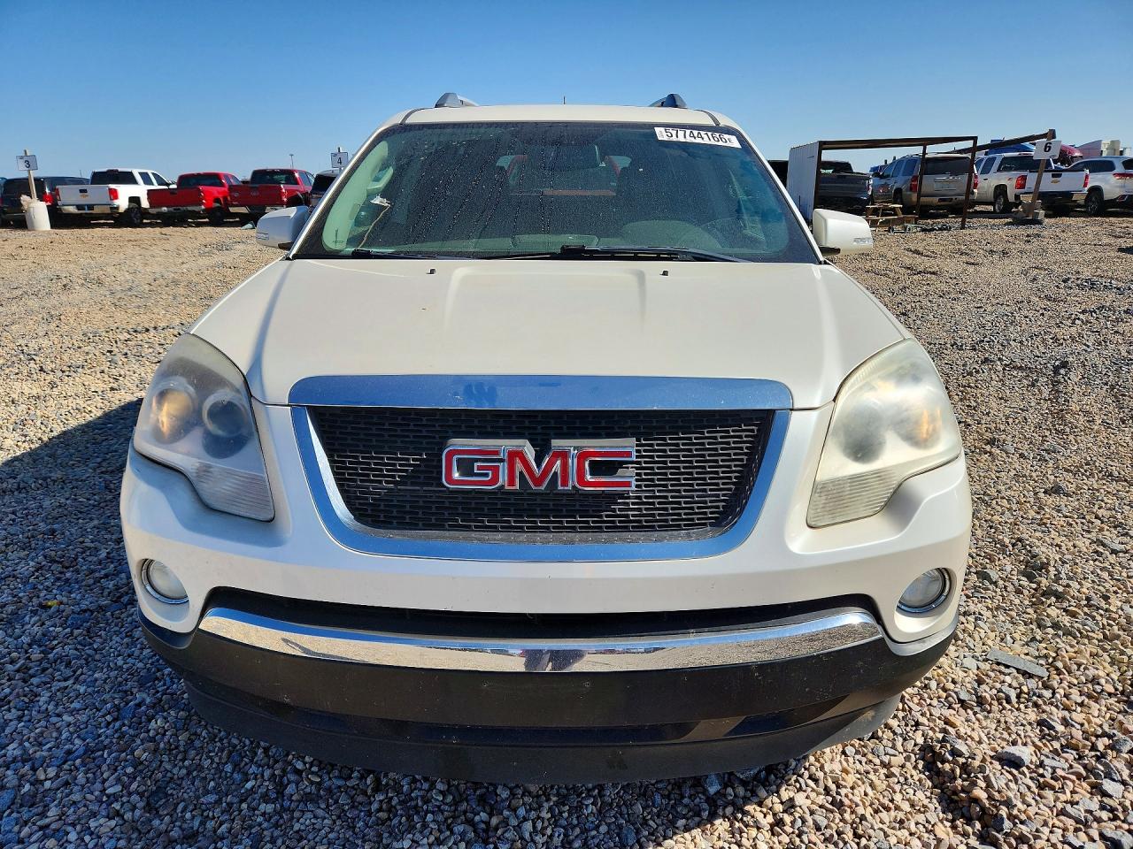 2012 Gmc Acadia Slt-1 White vin: 1GKKVRED3CJ401507