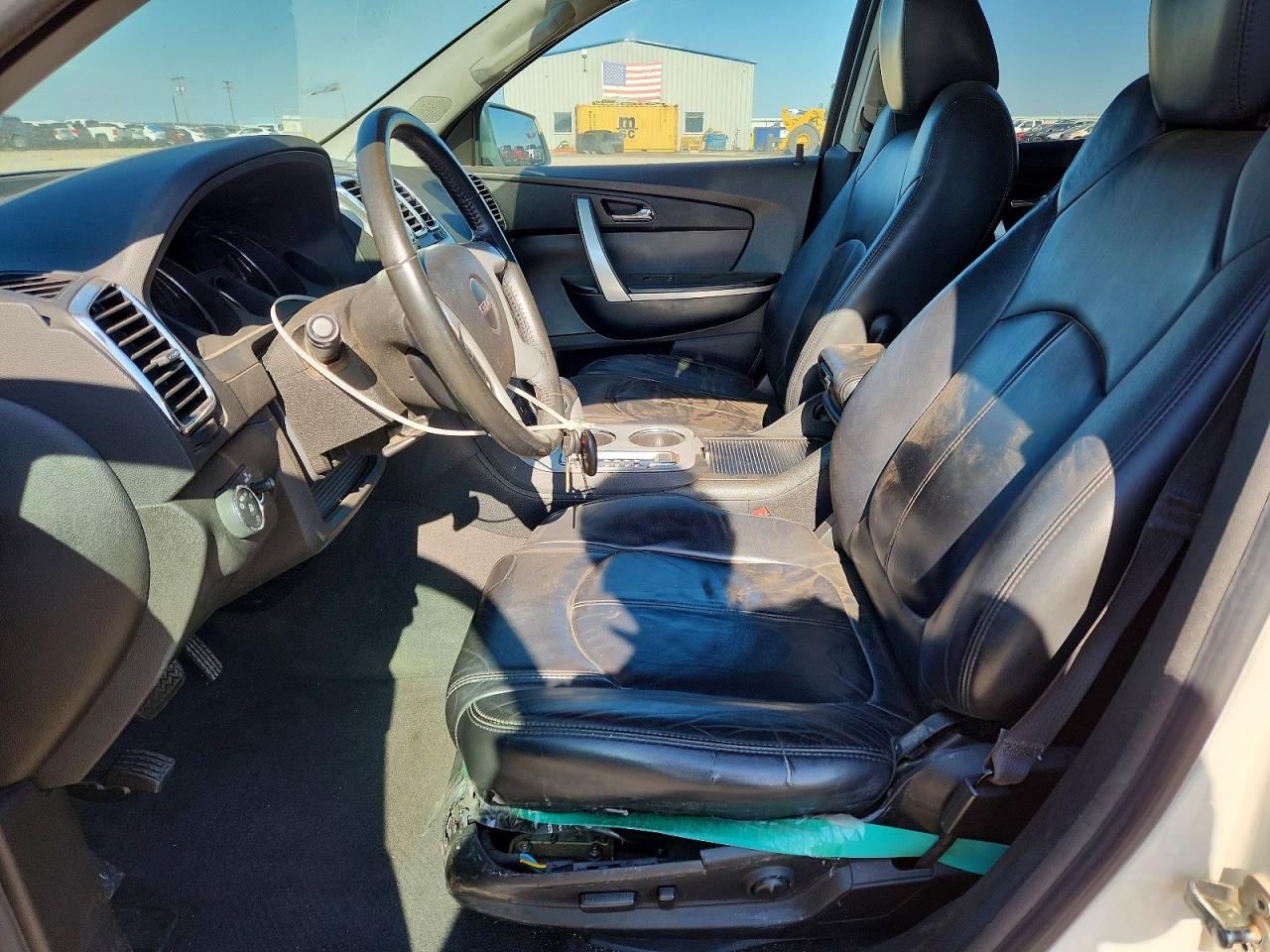 2012 Gmc Acadia Slt-1 White vin: 1GKKVRED3CJ401507