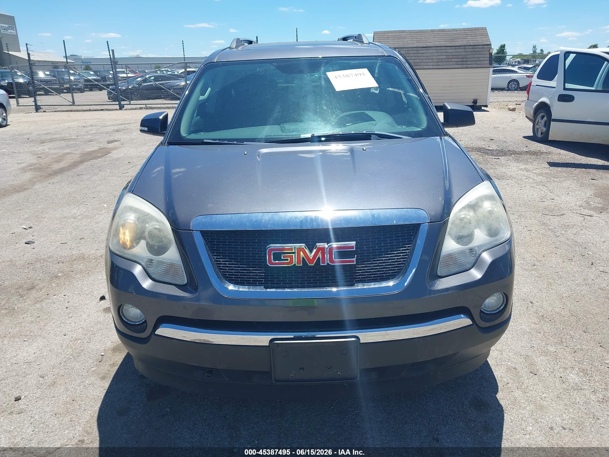 2012 Gmc Acadia Slt-1 Gray vin: 1GKKVRED3CJ412832