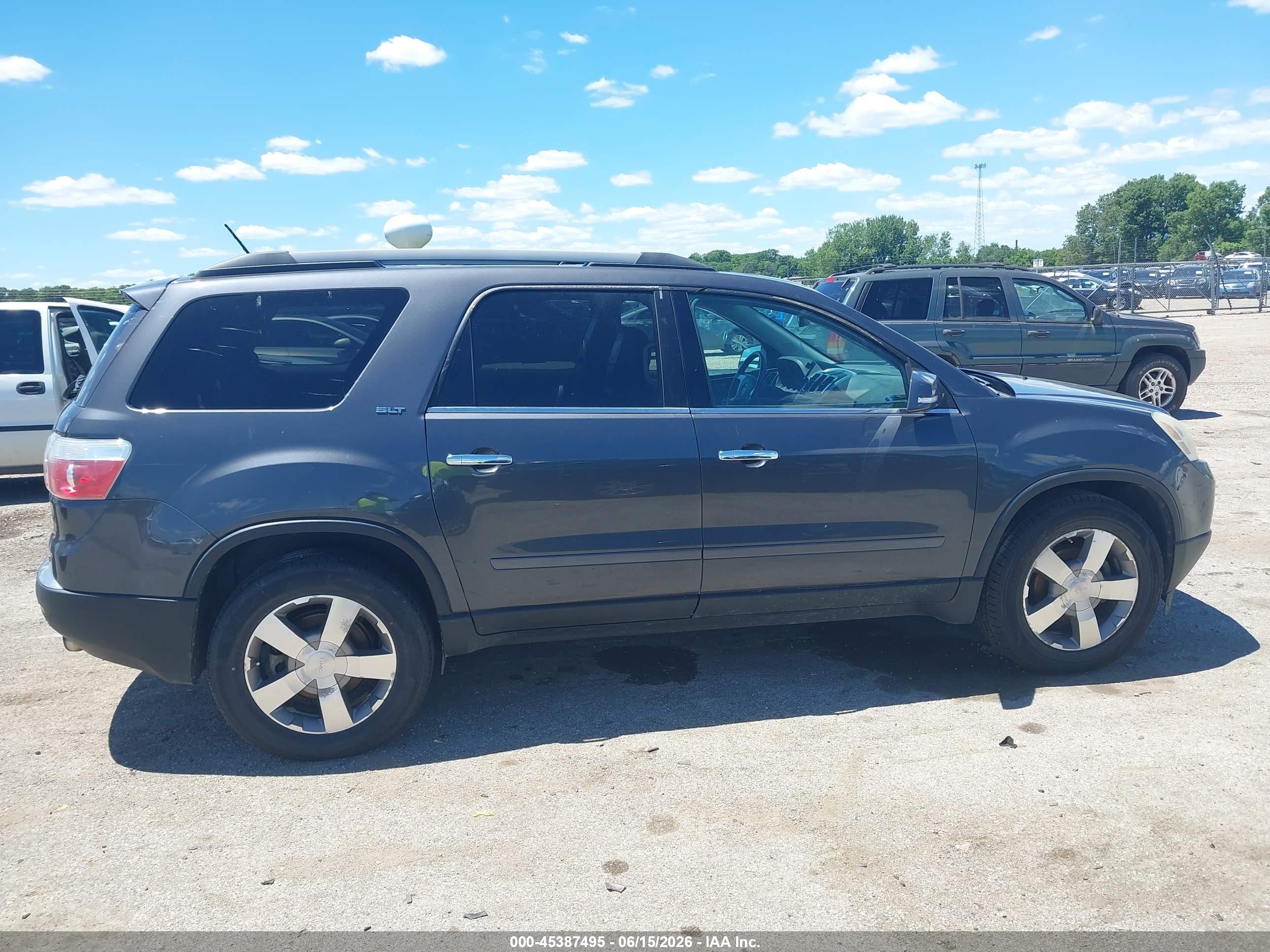 2012 Gmc Acadia Slt-1 Gray vin: 1GKKVRED3CJ412832