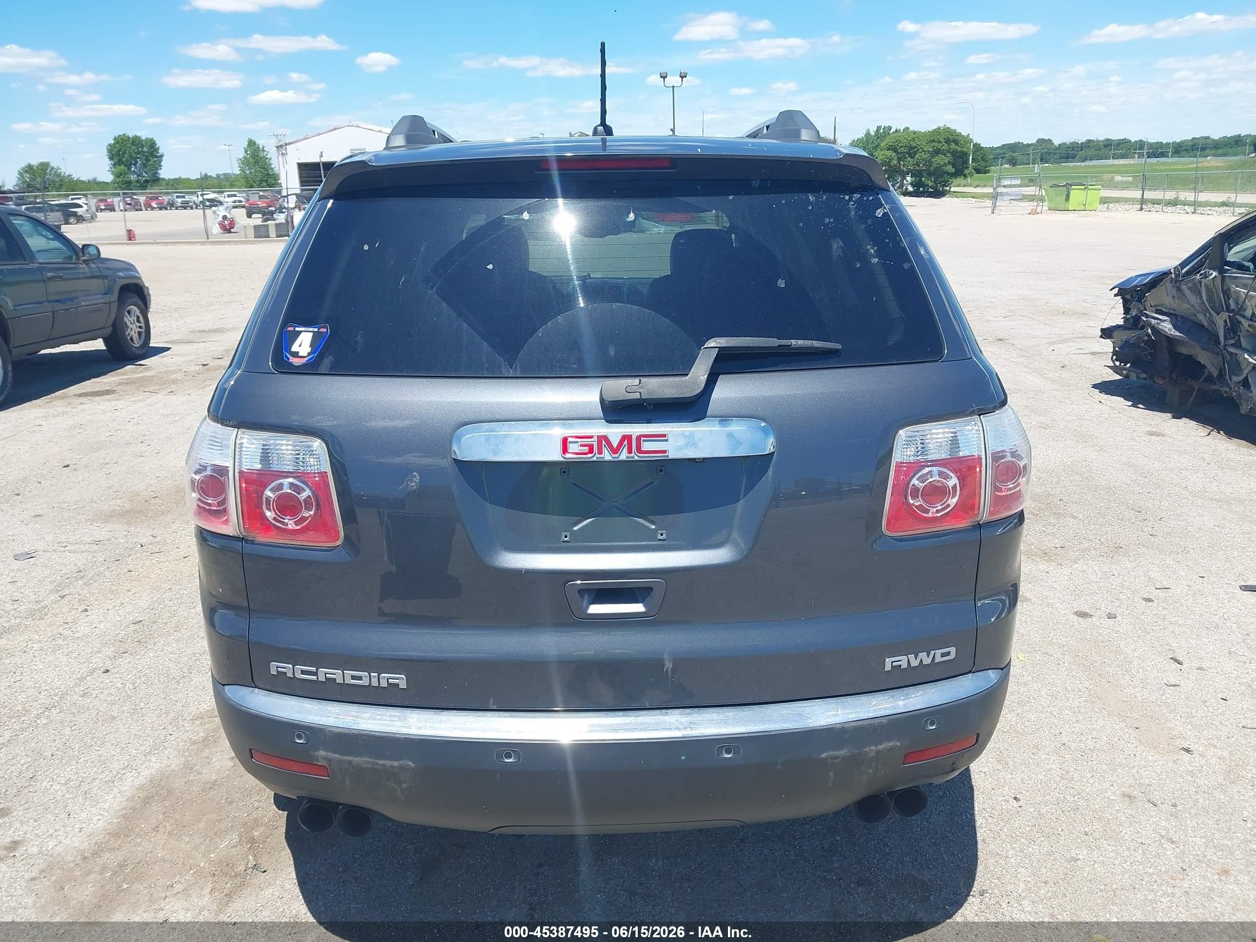 2012 Gmc Acadia Slt-1 Gray vin: 1GKKVRED3CJ412832