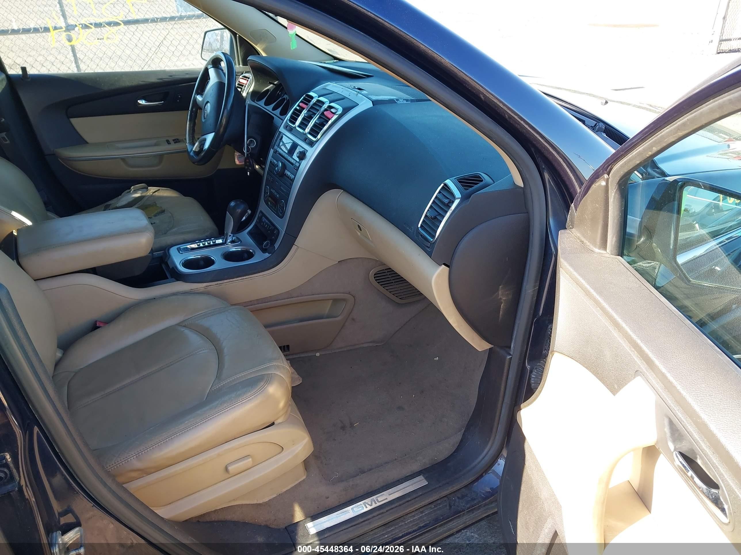 2011 Gmc Acadia Slt-1 Blue vin: 1GKKVRED4BJ171040
