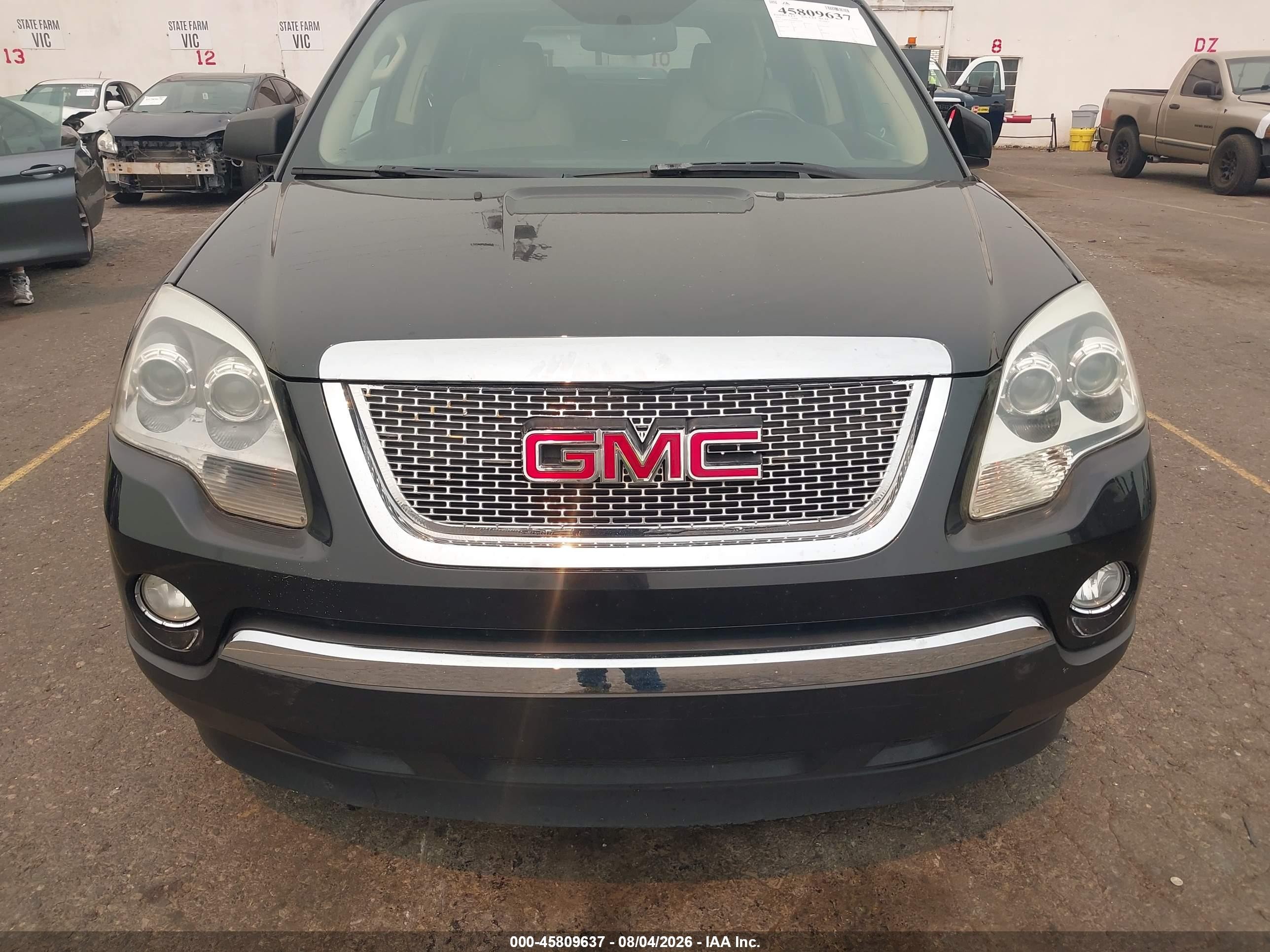 2011 Gmc Acadia Slt-1 Gray vin: 1GKKVRED4BJ205493