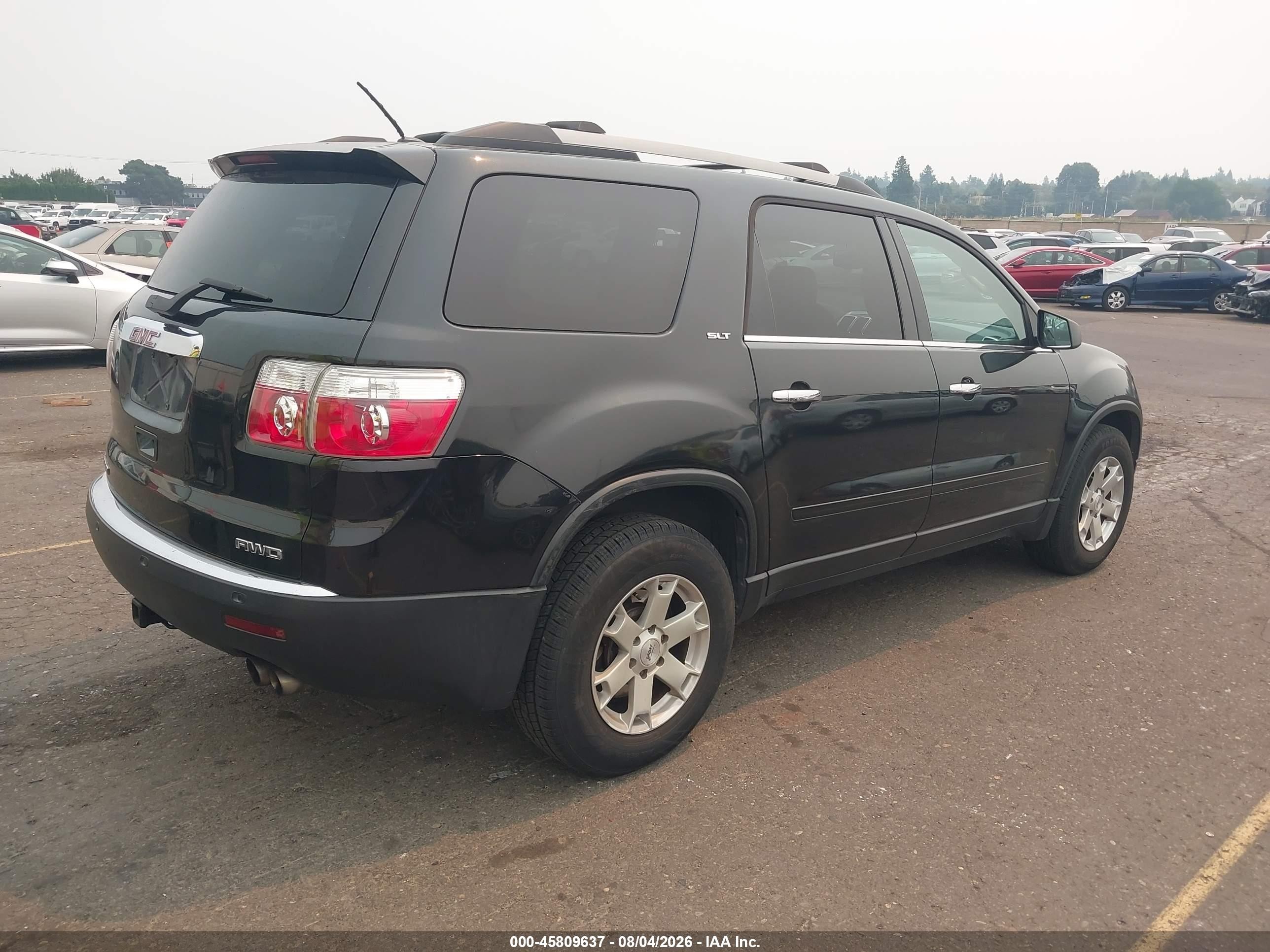 2011 Gmc Acadia Slt-1 Gray vin: 1GKKVRED4BJ205493
