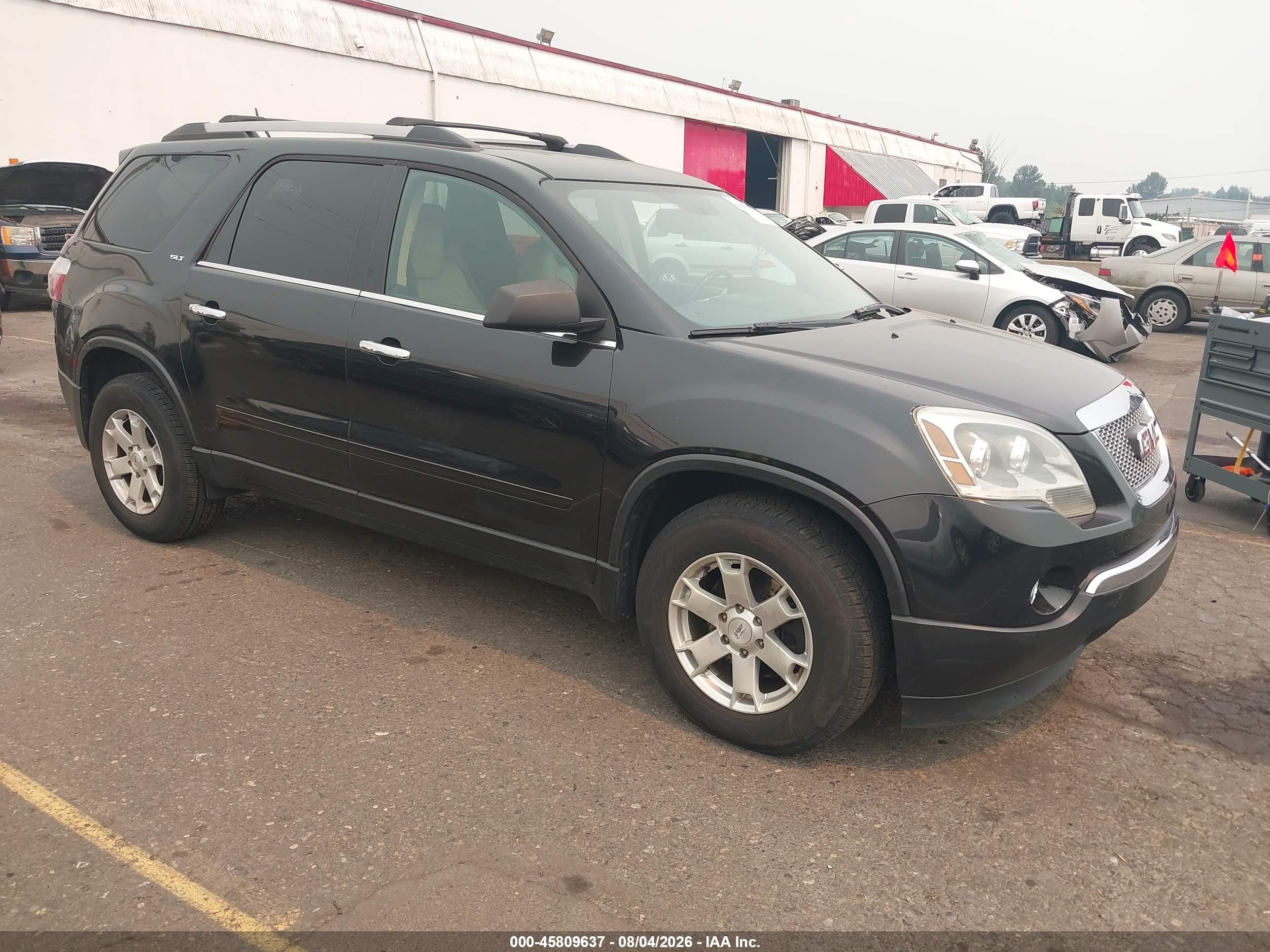 2011 Gmc Acadia Slt-1 Gray vin: 1GKKVRED4BJ205493