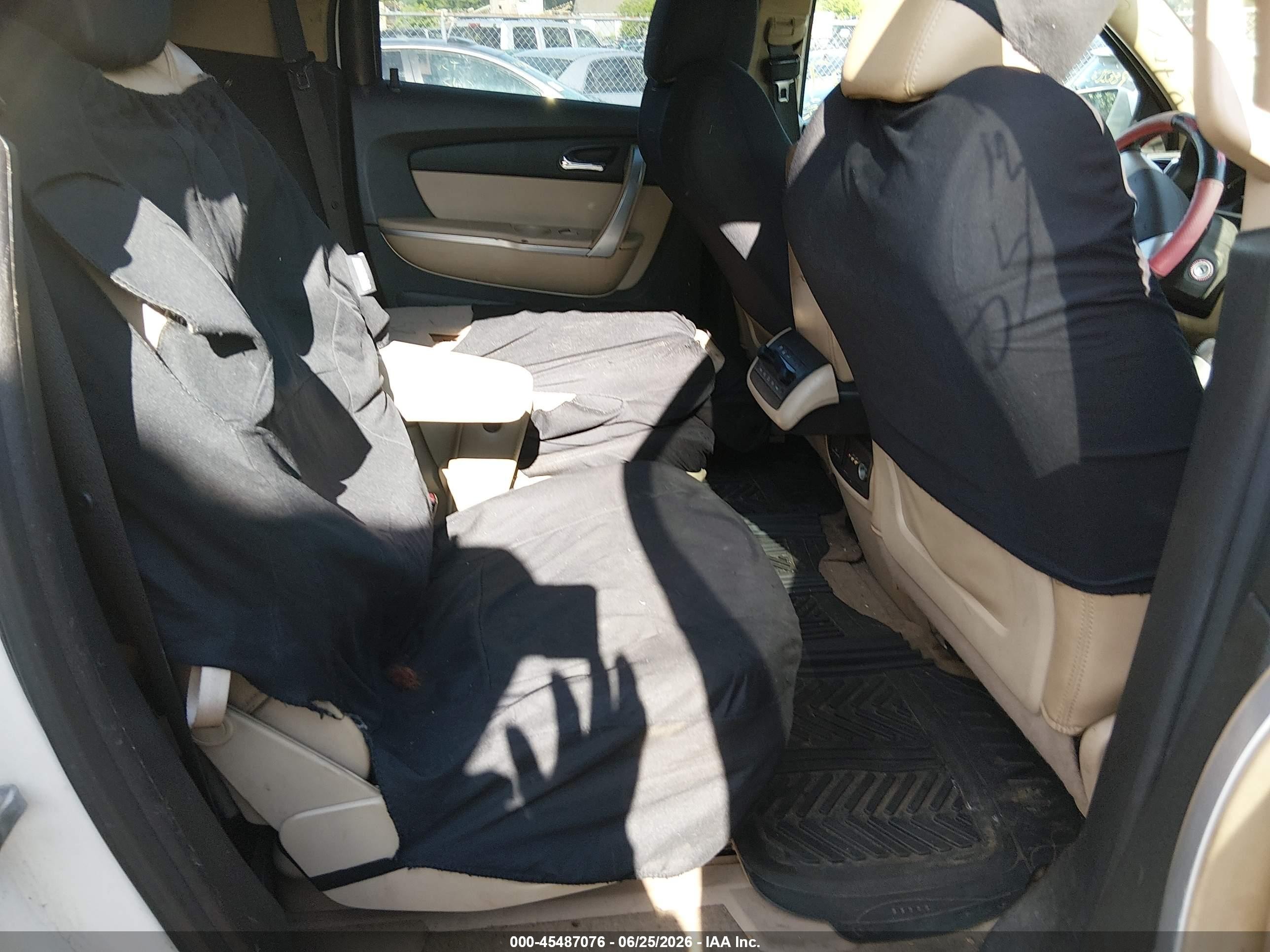 2011 Gmc Acadia Slt-1 Белый vin: 1GKKVRED4BJ411834