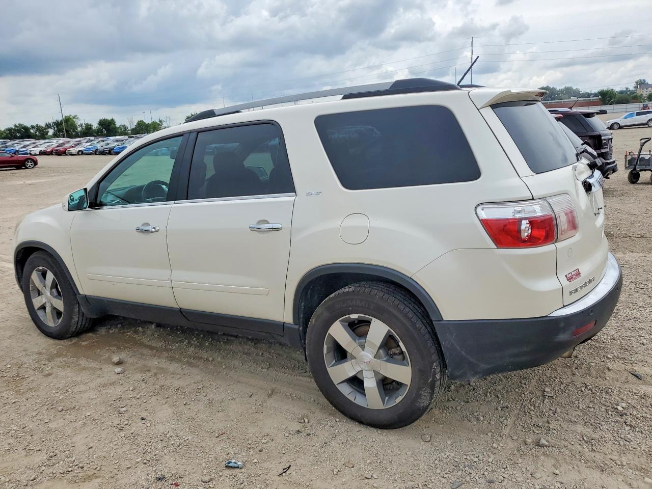 2012 Gmc Acadia Slt-1 Белый vin: 1GKKVRED4CJ113382