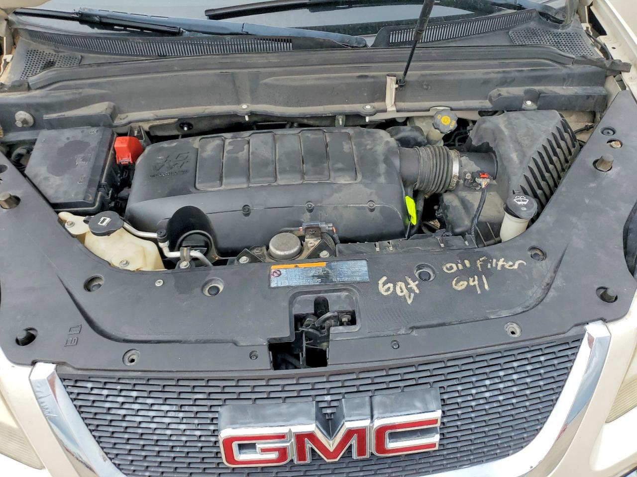 2012 Gmc Acadia Slt-1 Белый vin: 1GKKVRED4CJ113382