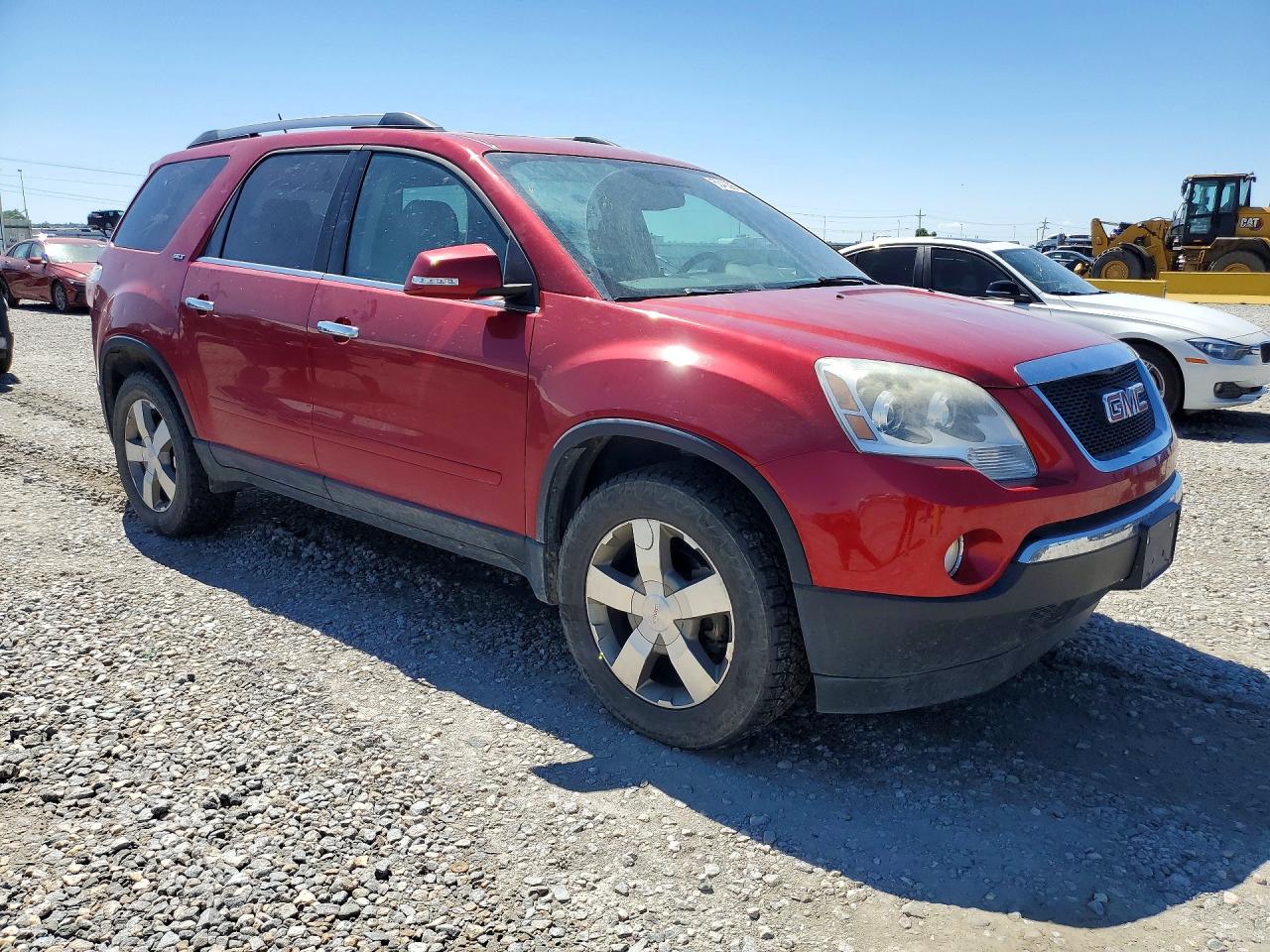 2012 Gmc Acadia Slt-1 Burgundy vin: 1GKKVRED4CJ144986