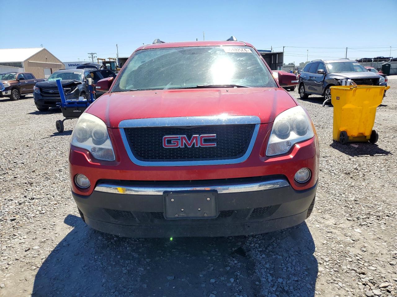 2012 Gmc Acadia Slt-1 Burgundy vin: 1GKKVRED4CJ144986