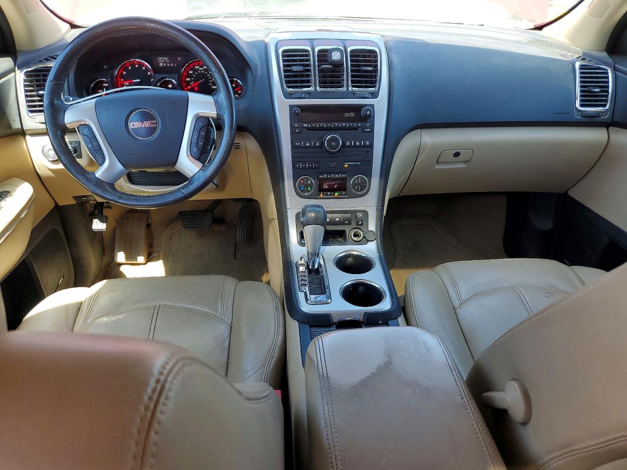 2012 Gmc Acadia Slt-1 Burgundy vin: 1GKKVRED4CJ144986